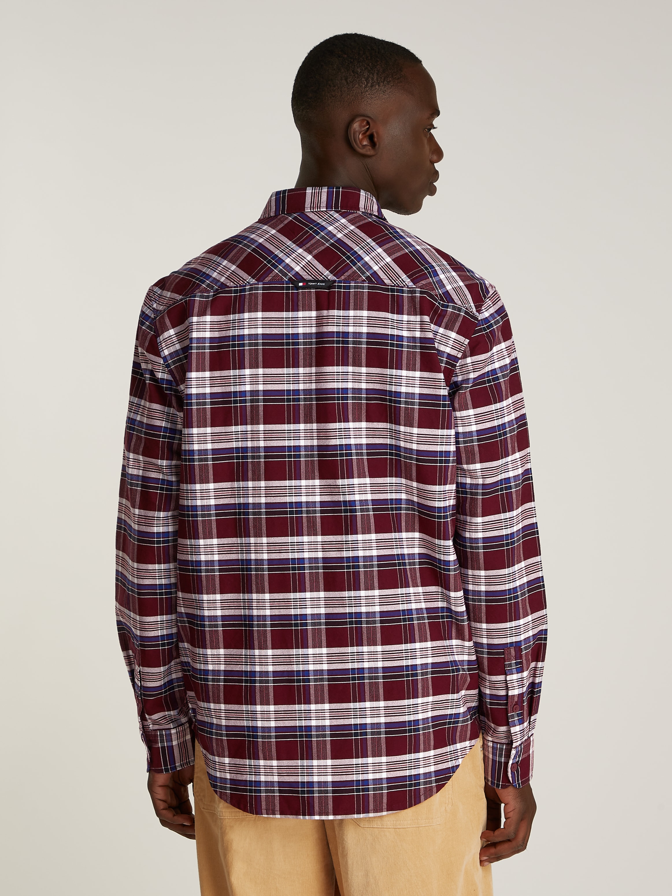 Tommy Jeans Karohemd "TJM REG OXFORD CHECK SHIRT" günstig online kaufen