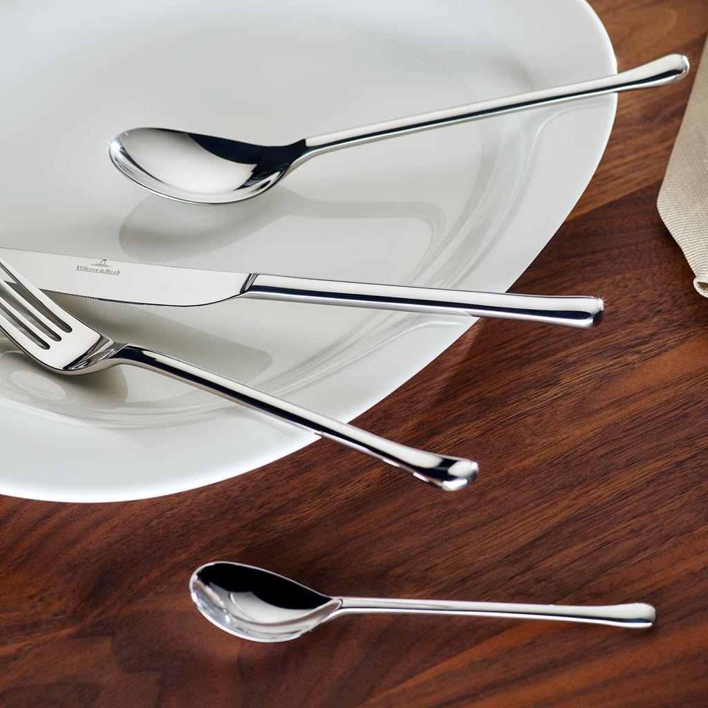 Villeroy & Boch Besteck-Set »Tafelbesteck Udine 180er Set silber« Spülmaschinenfest