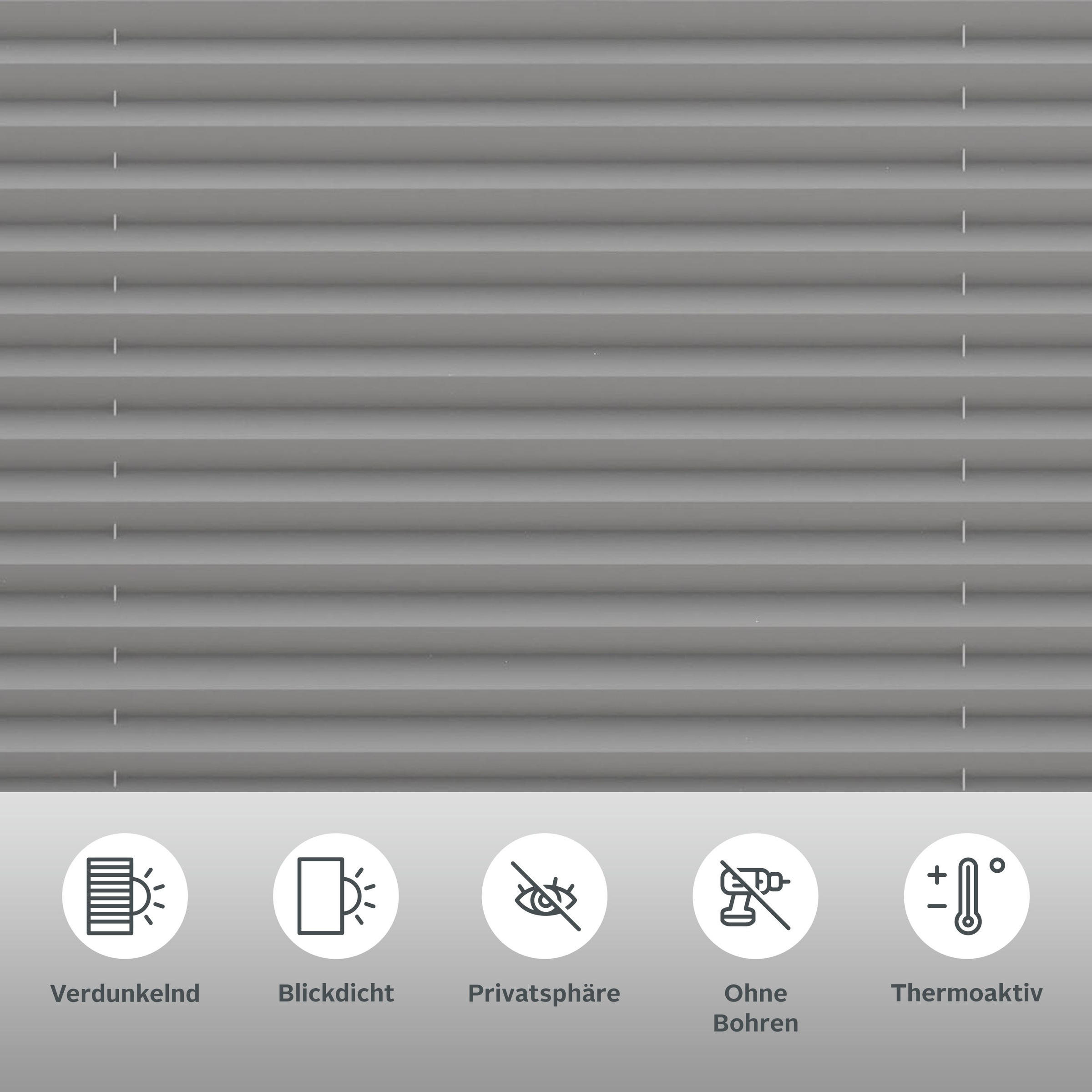 my home Plissee "Marei Thermo" verdunkelnd Perlreflex-beschichtet  energies günstig online kaufen