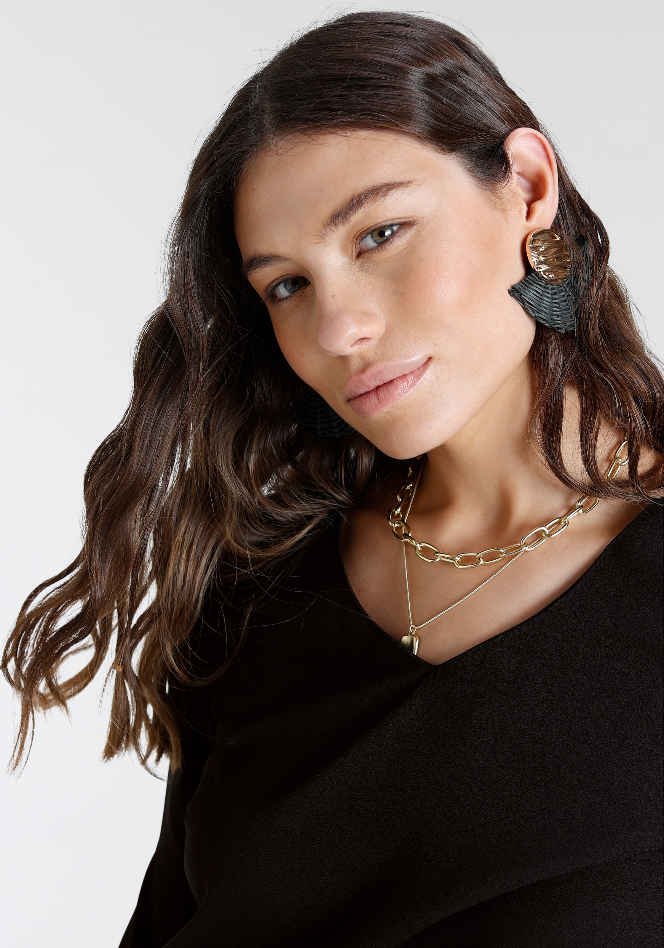 Laura Scott Schlupfbluse, mit Volantärmeln - NEUE KOLLEKTION