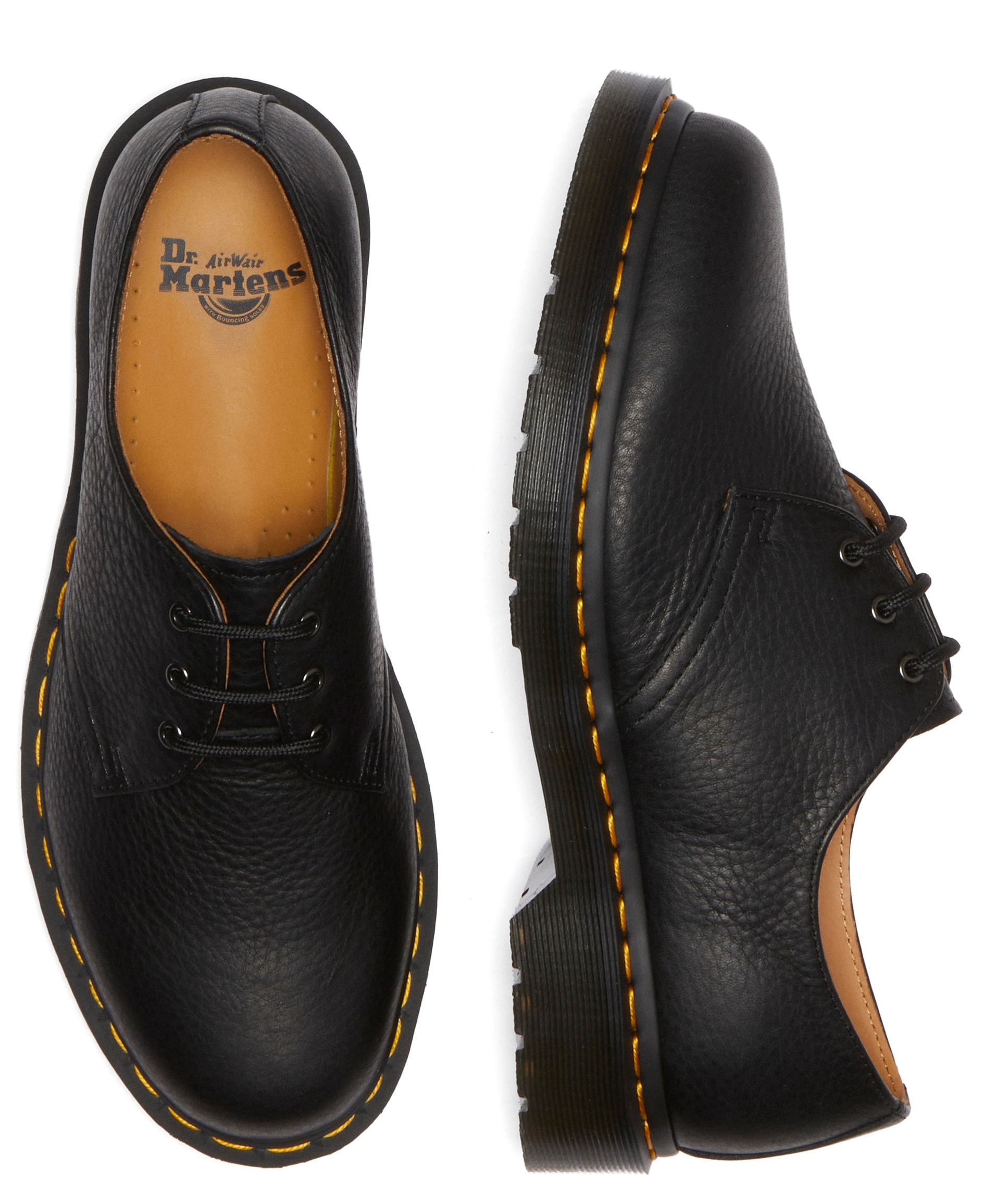 DR. MARTENS Schnürschuh »1461 Black Abmbassador«, Halbschuh, Schnürer mit Blockabsatz