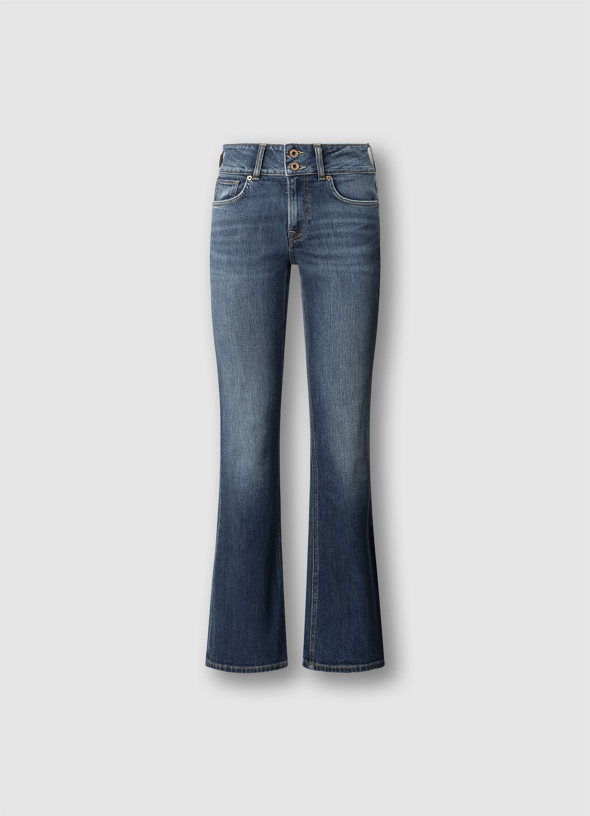 Pepe Jeans 5-Pocket-Jeans »FLARE JEANS MW VENUS« im Flared Fit