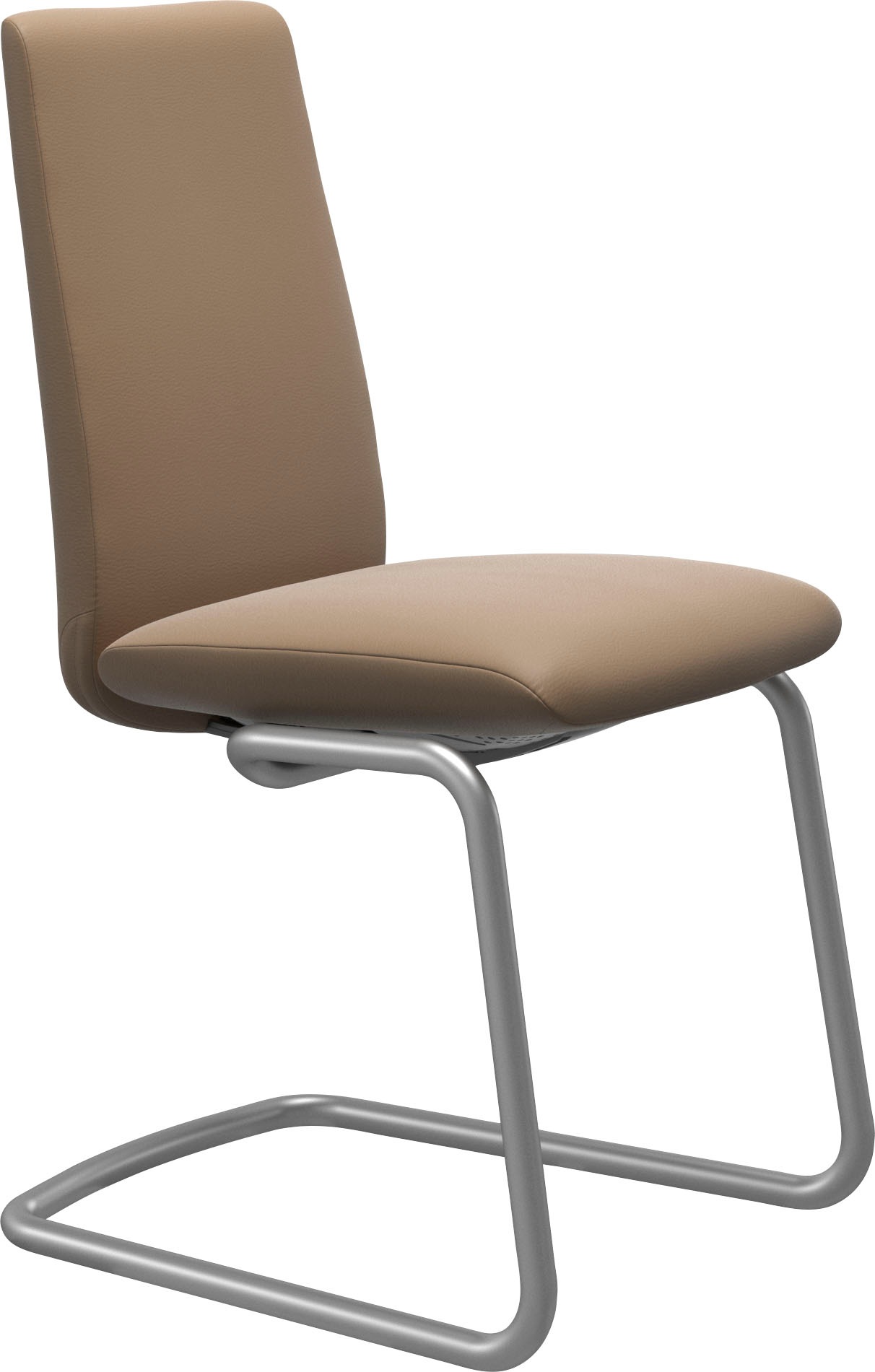 Stressless Polsterstuhl "Laurel" () Low Back, Größe M, mit Beinen aus Stahl in Chrom matt
