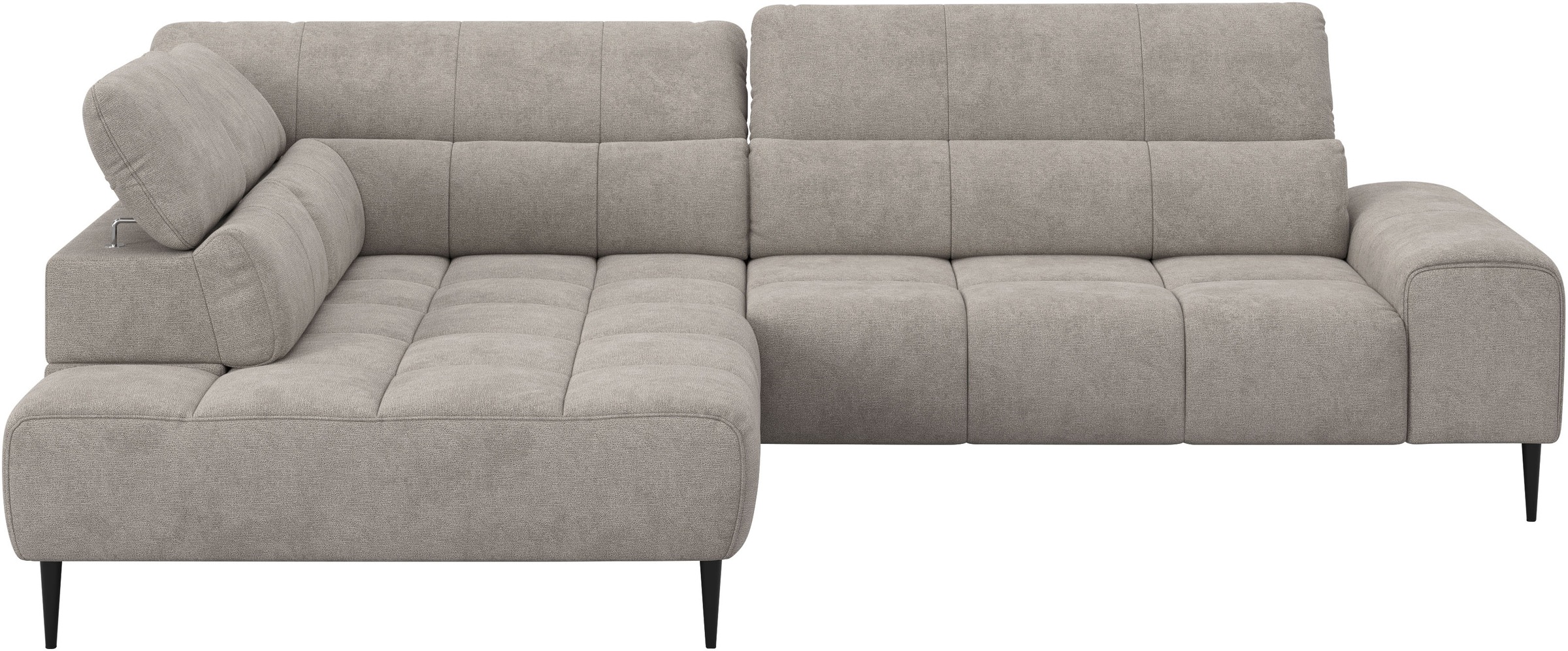 COTTA Ecksofa "Theo L-Form, B: 298 cm" mit Kopfteilverstellung, optional Si günstig online kaufen