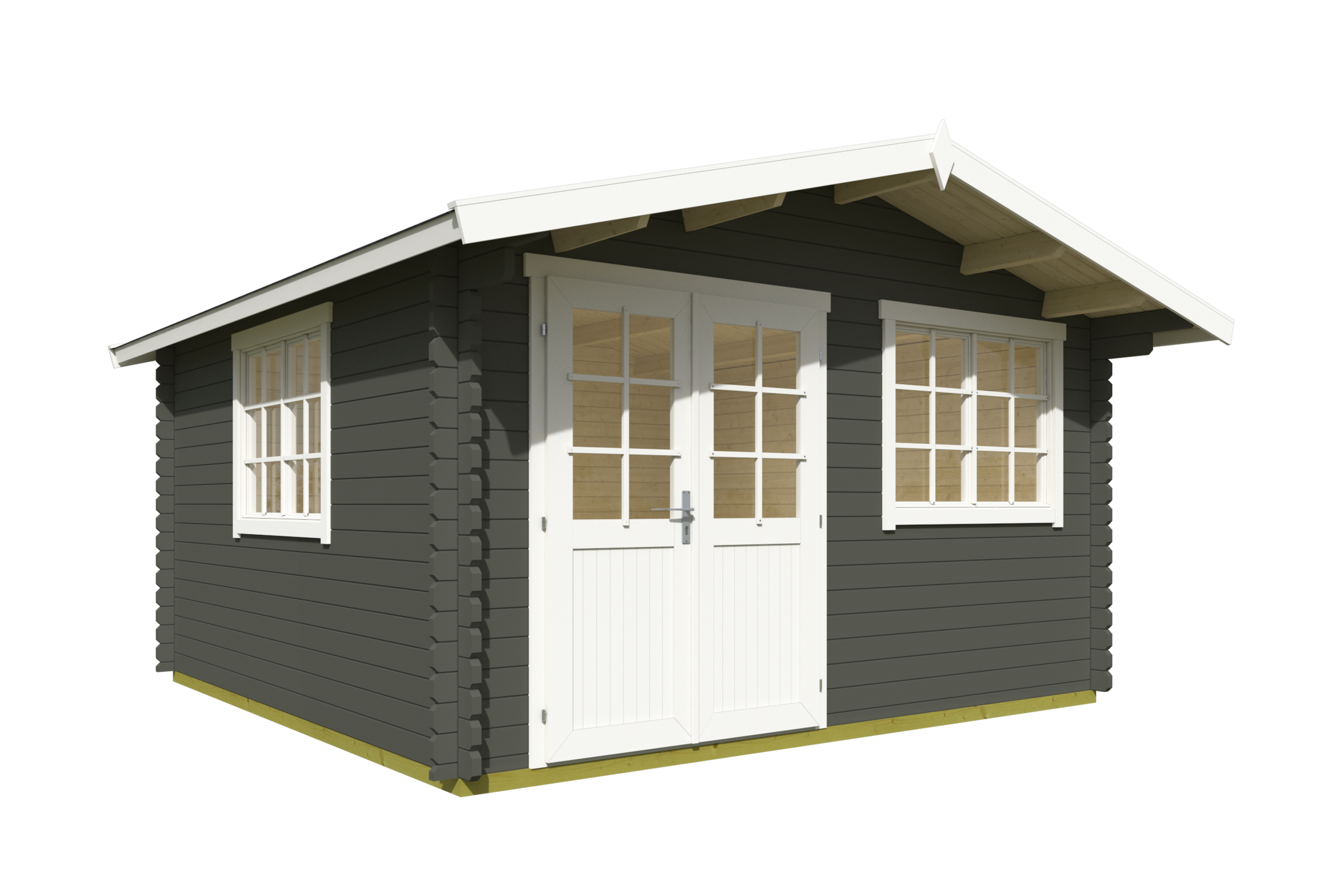 Nordic Holz Gartenhaus "Norderney 3", mit breitem Einstieg und Doppelfenste günstig online kaufen