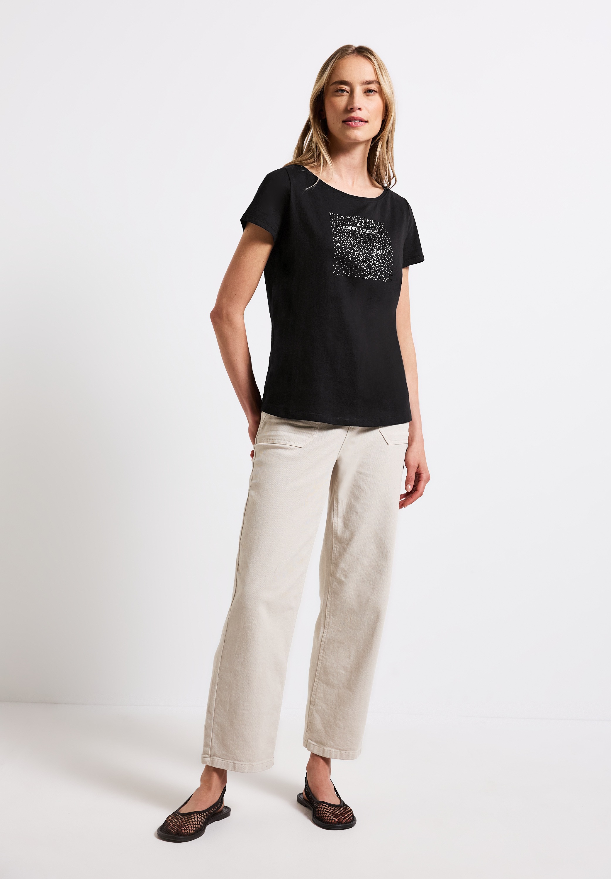 STREET ONE T-Shirt, farbig
