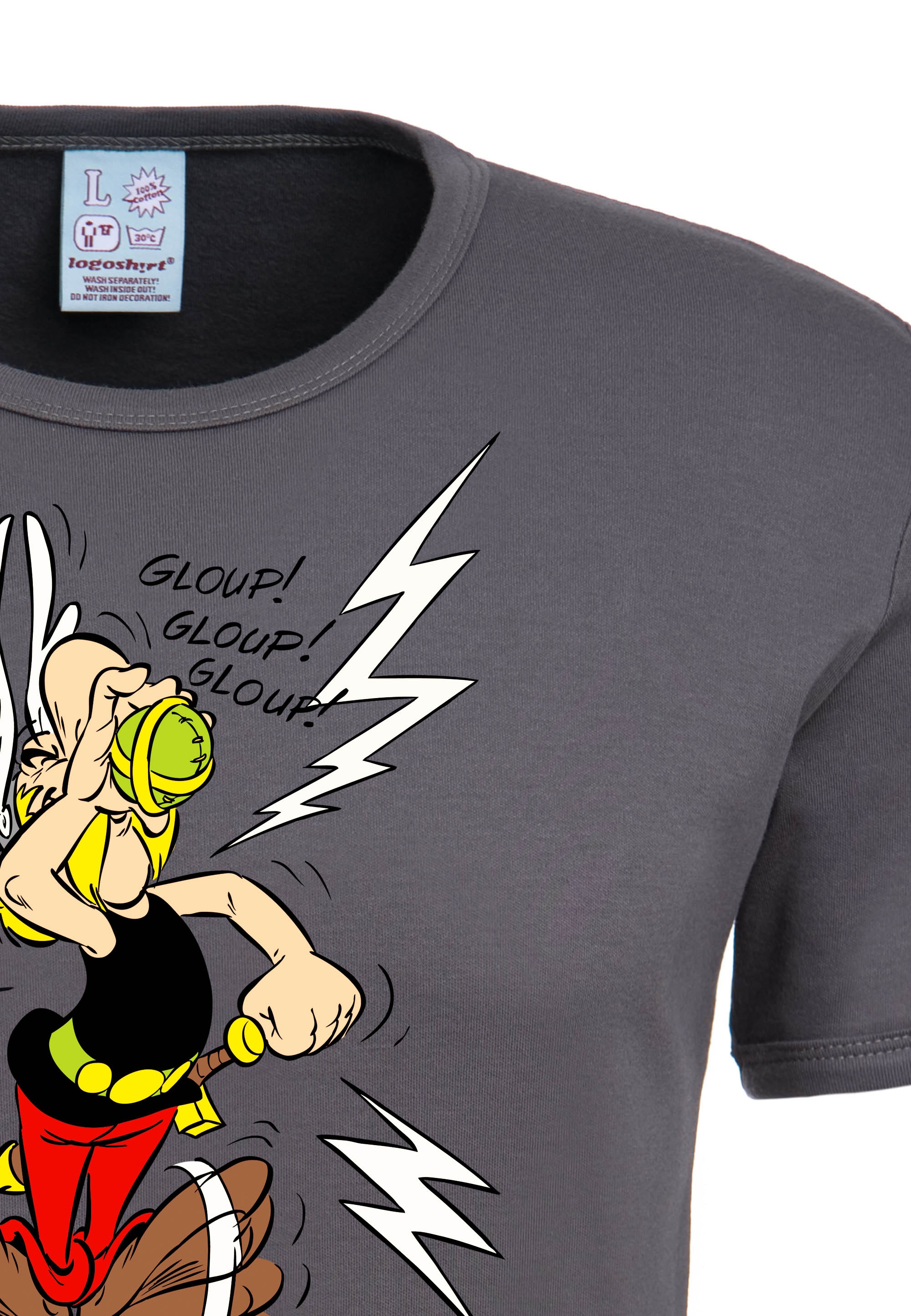 LOGOSHIRT T-Shirt »Asterix Le Gaulois« mit Asterix- und Zaubertrank-Print