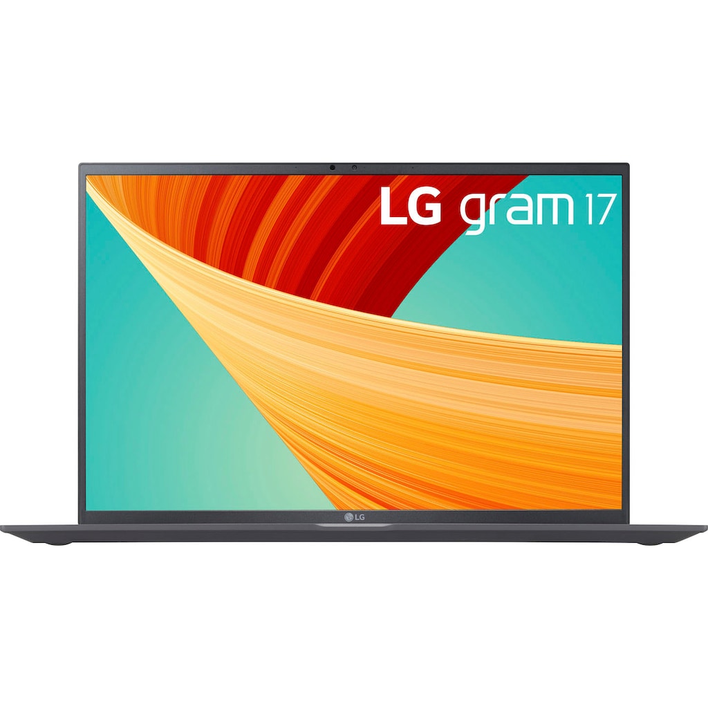 LG Business-Notebook »Gram 17" Laptop, QHD+ IPS-Display, 16 GB RAM, Windows 11 Home,«, 43,18 cm, / 17 Zoll, Intel, Core i7, Iris Xe Graphics, 1000 GB SSD, 17Z90R-G.AA79G