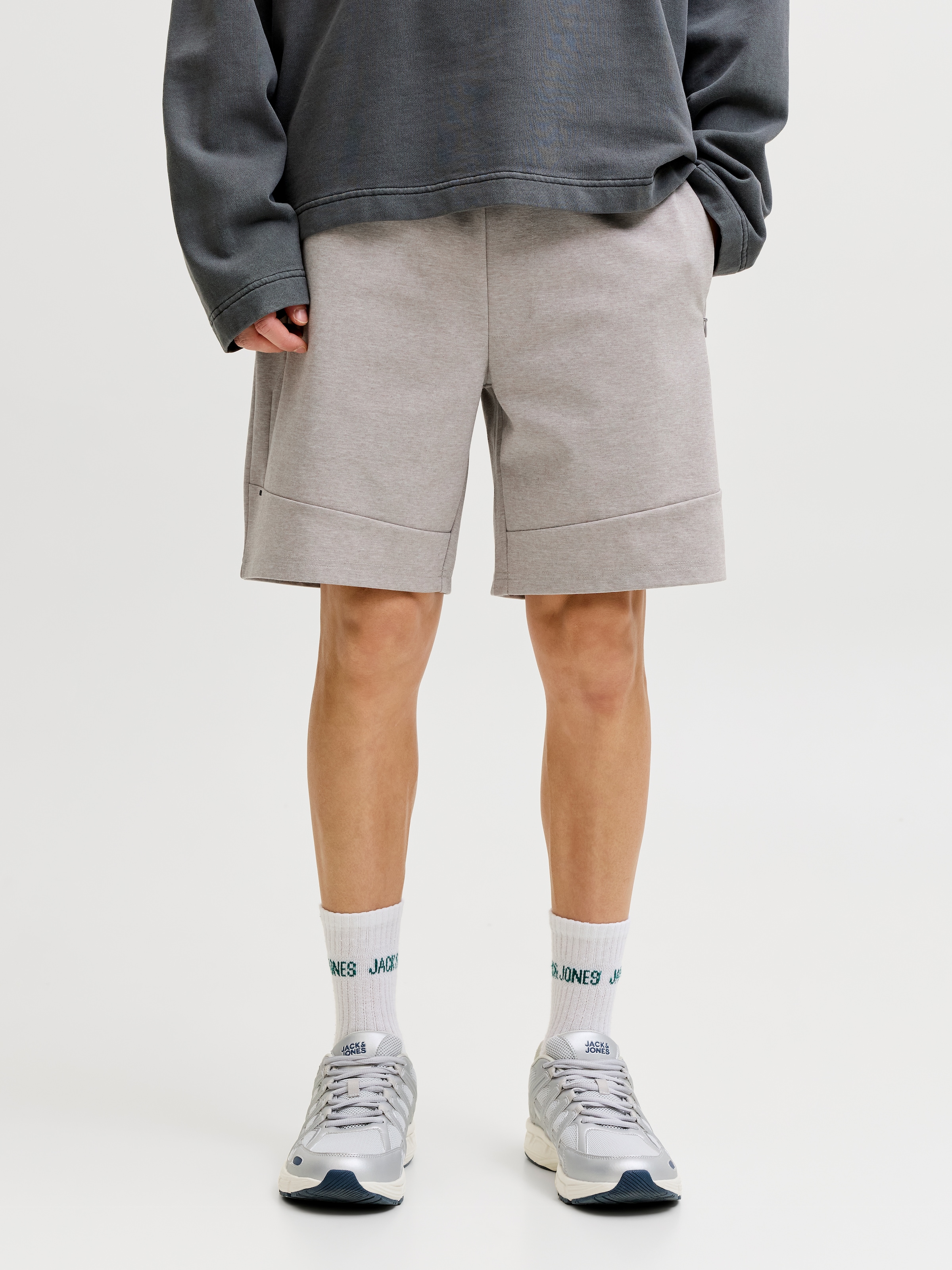 Jack & Jones Sweatshorts "JPSTGORDON BASE SWEAT SHORTS SRT SN" Materialmix günstig online kaufen