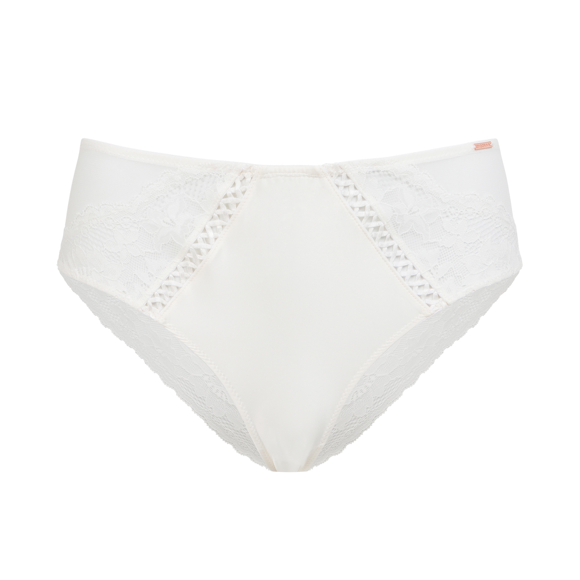 Dorina Hipster »LYRA-SATIN«, florale Spitze, Mesh