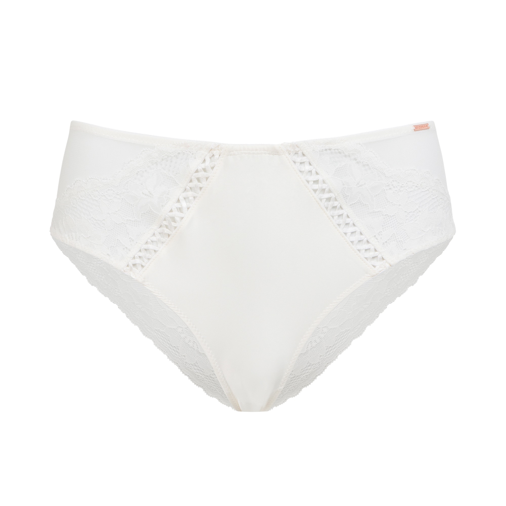 Dorina Hipster "LYRA-SATIN", florale Spitze, Mesh günstig online kaufen