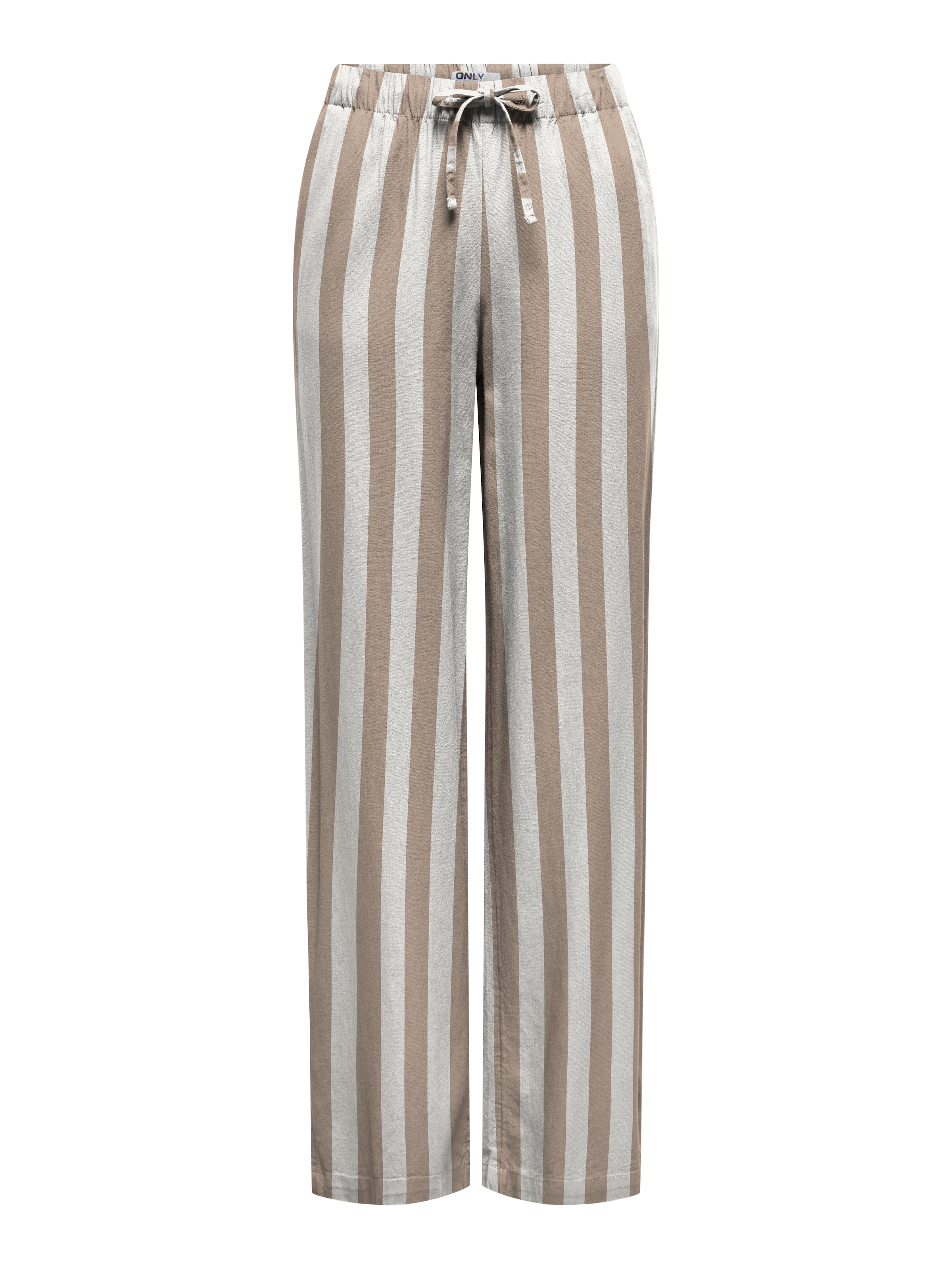 ONLY Schlupfhose "ONLGOA MW LINEN BL PULL-UP PANT CC PNT" mit Leinen günstig online kaufen