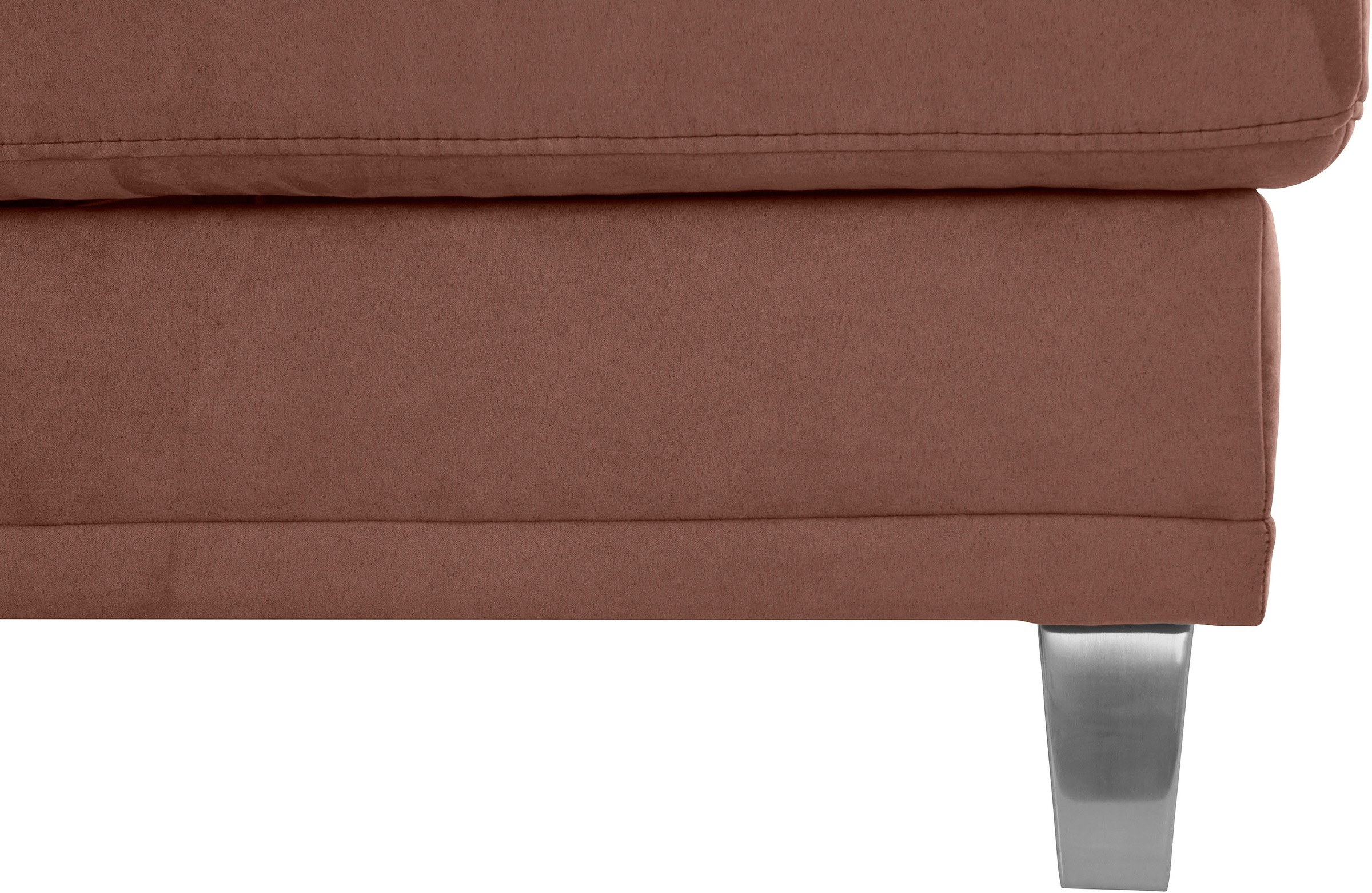sit&more Ecksofa »Clio L-Form«, wahlweise mit Bettfunktion oder Vorziehsitz und Bettkasten, Federkern