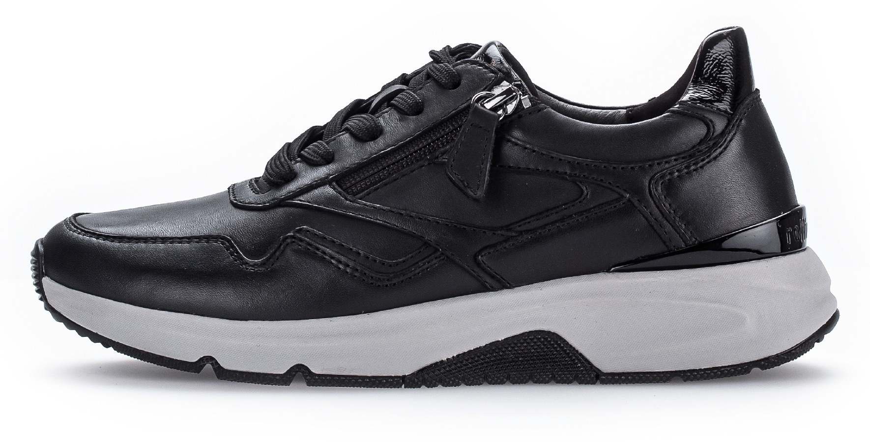 rollingsoft Keilsneaker, Freizeitschuh, Halbschuh, Schnürschuh, Logoschrift günstig online kaufen