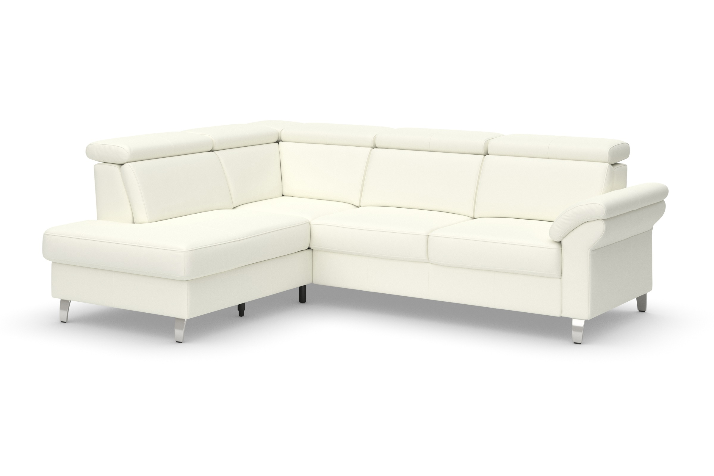 Thumbnail - sit&more Ecksofa "Arngast L-Form" inklusive Kopfteilverstellung und Federkern