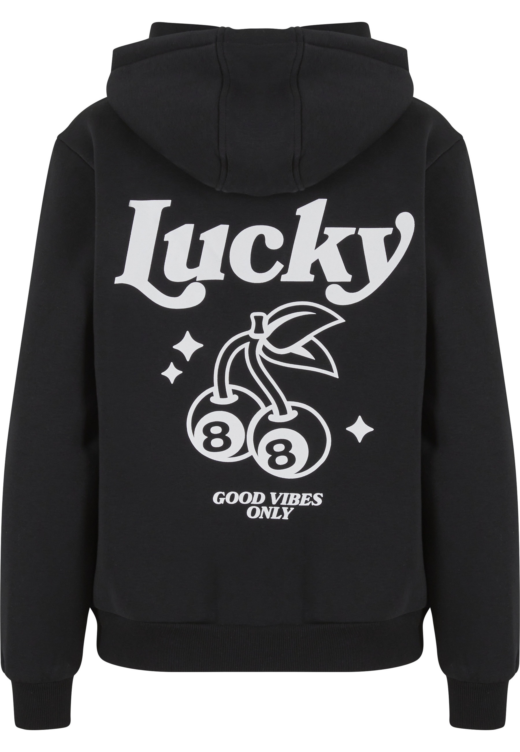Miss Tee Kapuzensweatshirt »Miss Tee Lucky Cherry Ladies Fluffy Hoody«
