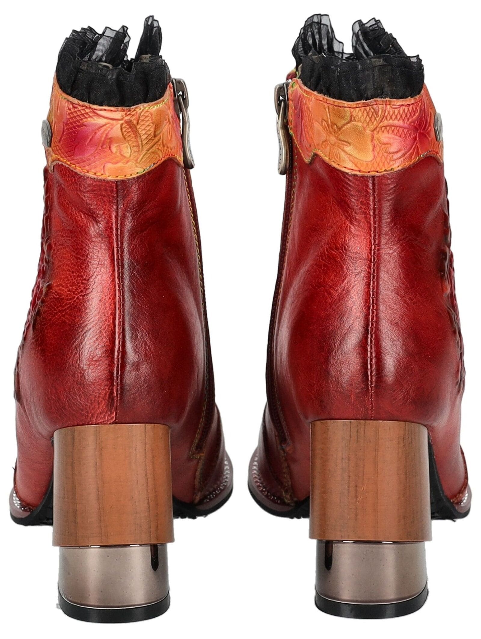 LAURA VITA High-Heel-Stiefelette »LAURA VITA Stiefelette Leder«