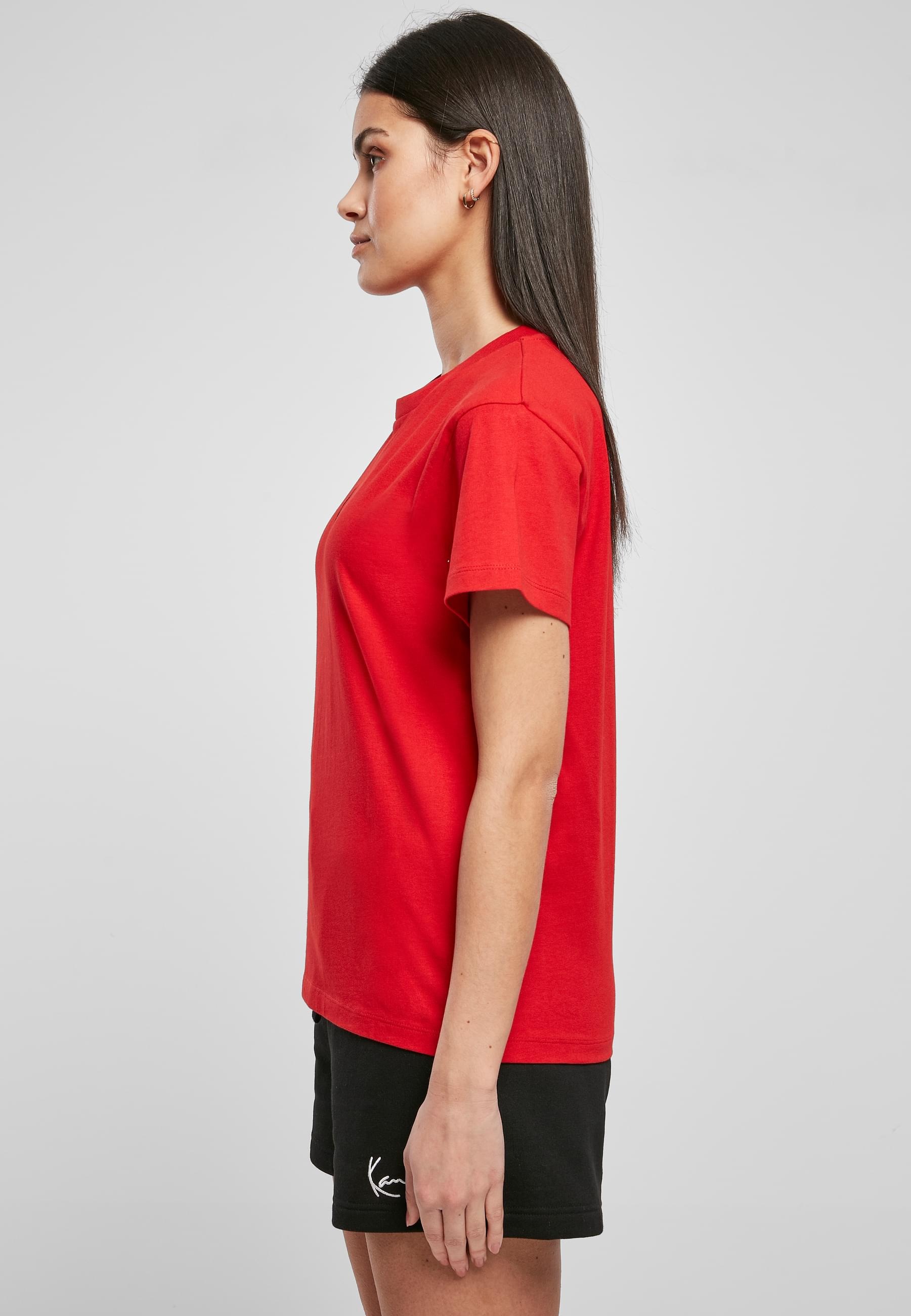 Karl Kani Kurzarmshirt »Karl Kani Damen ESSKKW-T02RED Small Signature Tee«, (1 tlg.)