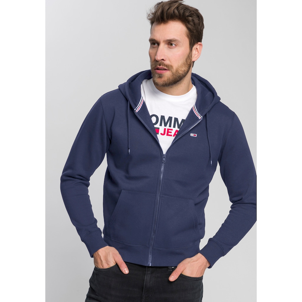 Tommy Jeans Kapuzensweatjacke »TJM REGULAR FLEECE ZIP HOODIE«