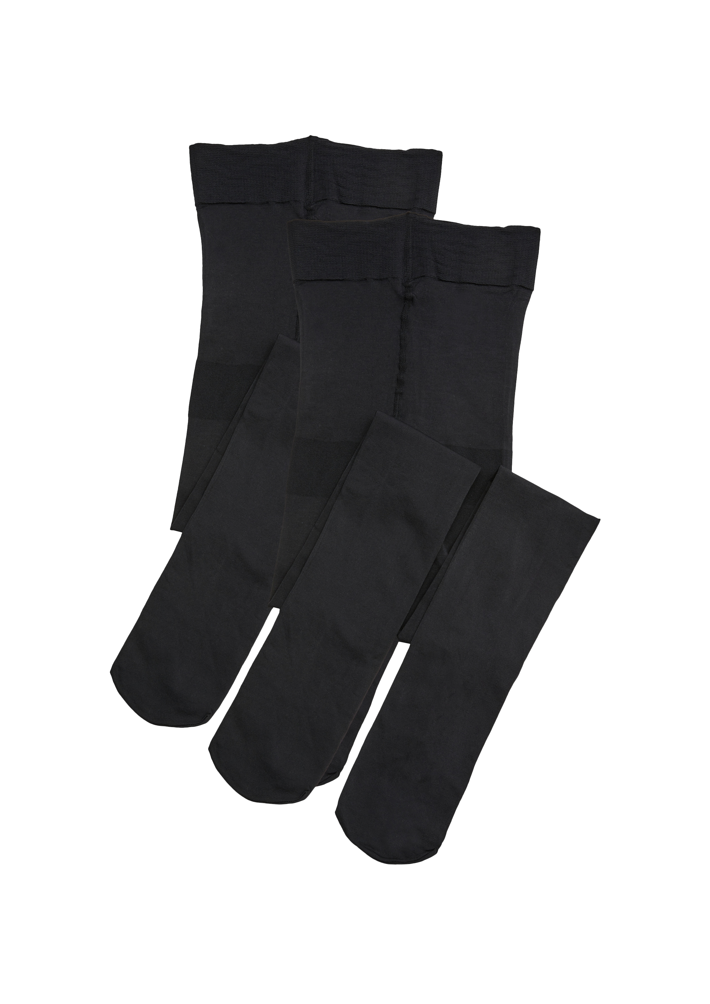s.Oliver Strumpfhose »fine everyday«, (2er Pack), mit nahtloser Verarbeitung