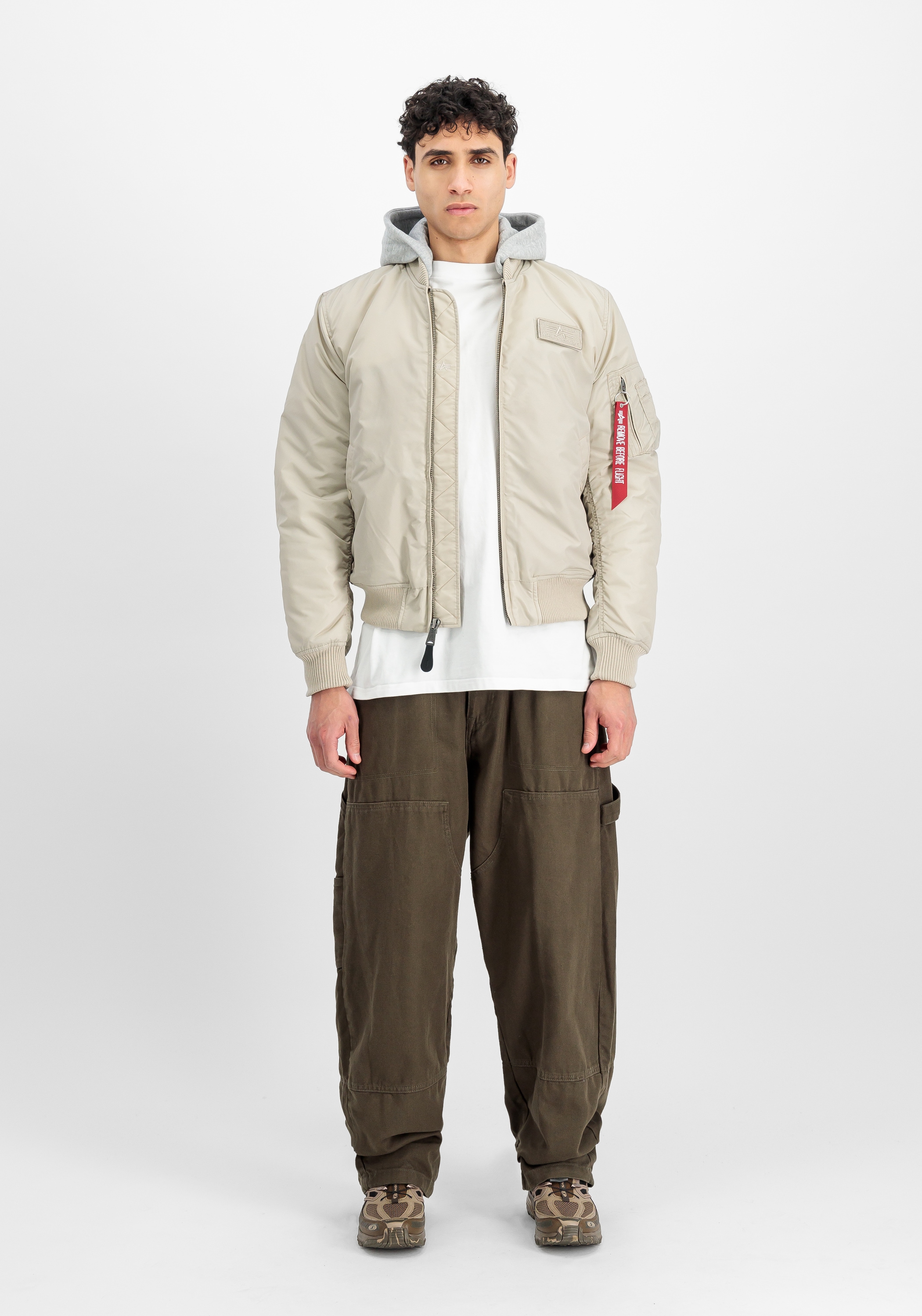 Alpha Industries Bomberjacke "MA-1 TT Two Tone Hood CW" günstig online kaufen