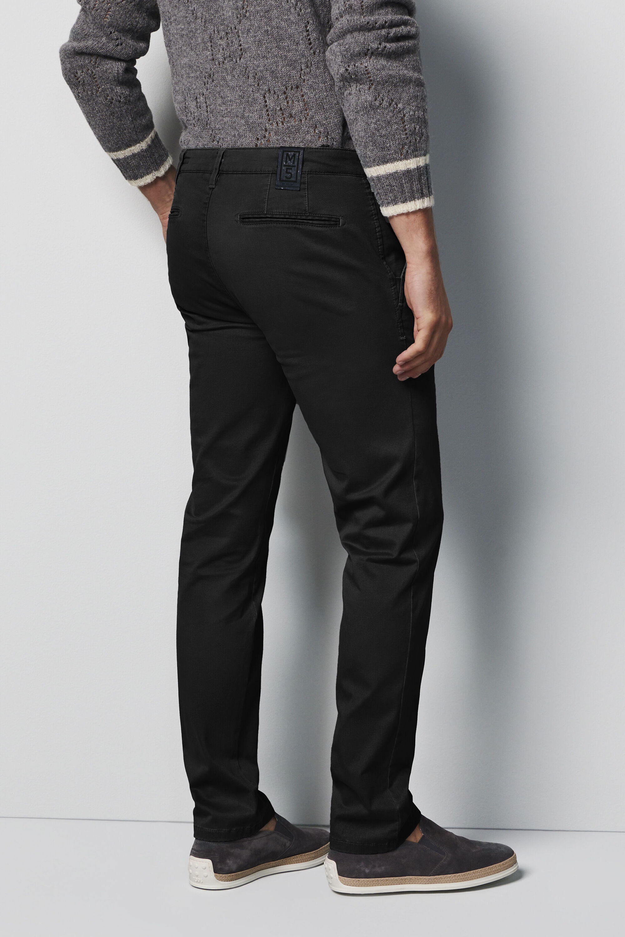MEYER Chinos »M5 Chino«, im unifarbenen Design