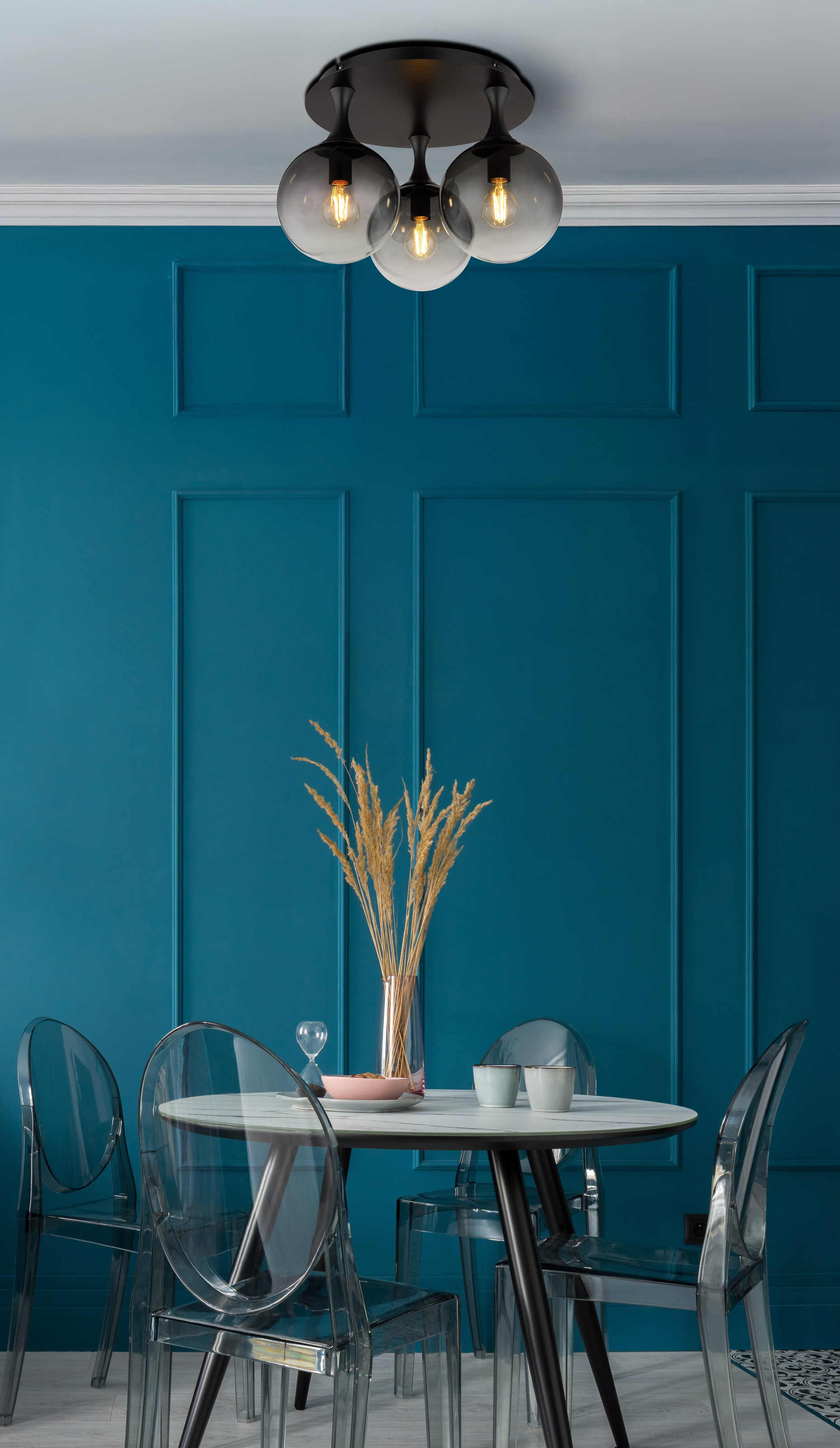 GLOBO LIGHTING Deckenleuchte »DALTON« E27 1 Stk. Deckenlampe Wohnzimmer-Leuchte Schlafzimmer-Leuchte Flur Küche