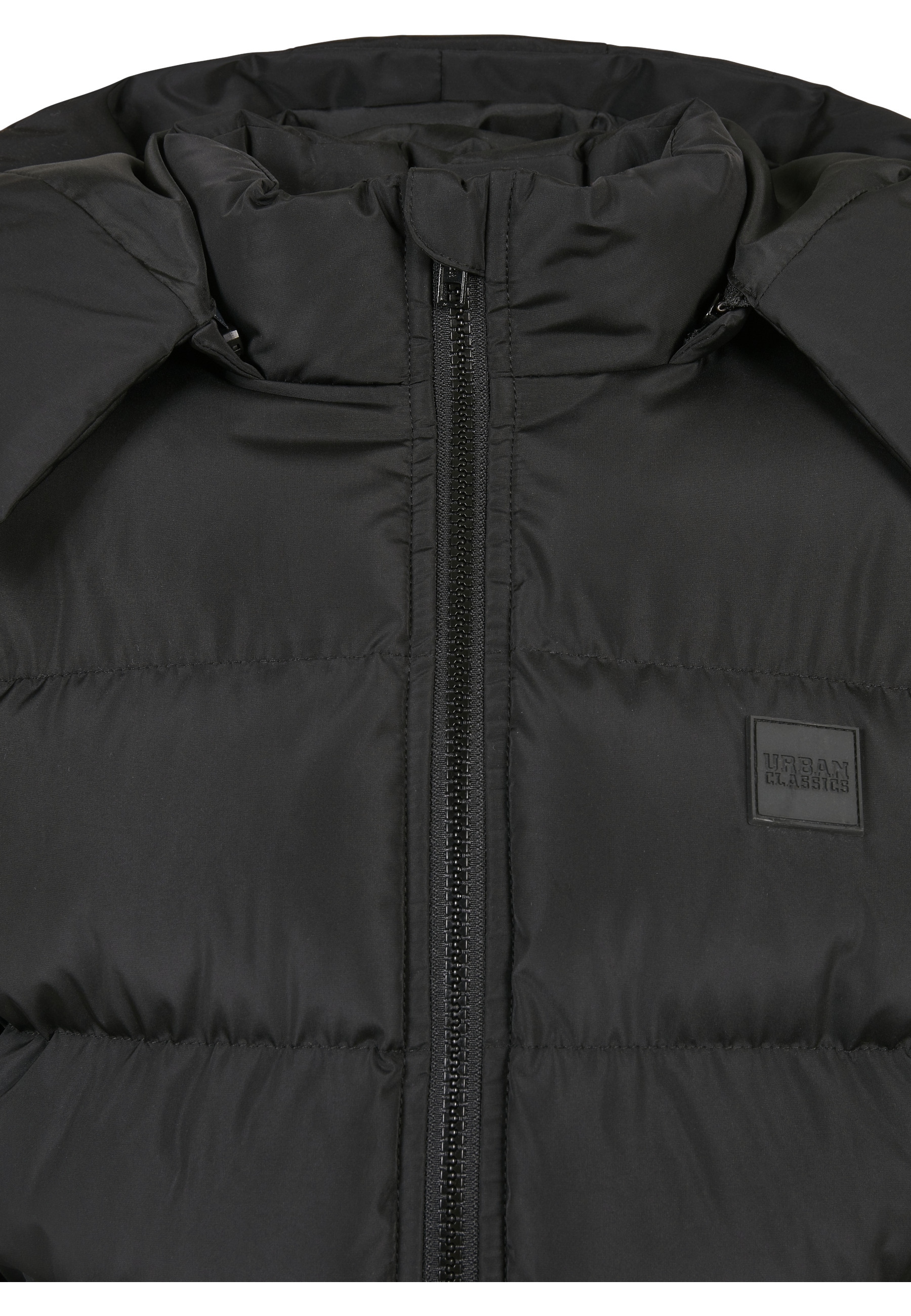 URBAN CLASSICS Winterjacke »Urban Classics Herren Boys Hooded Puffer Jacket« 1 Stk. tlg. mit Kapuze