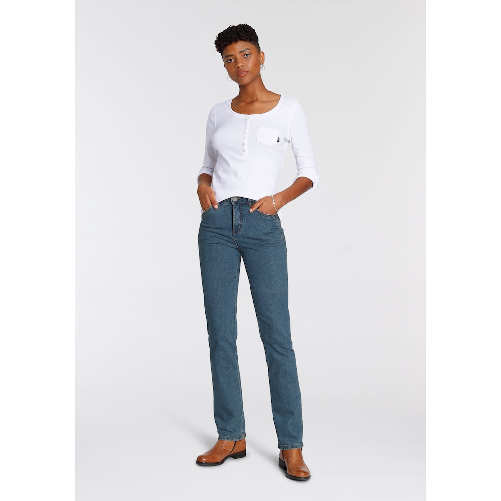 Arizona Gerade Jeans »Comfort-Fit«, High Waist