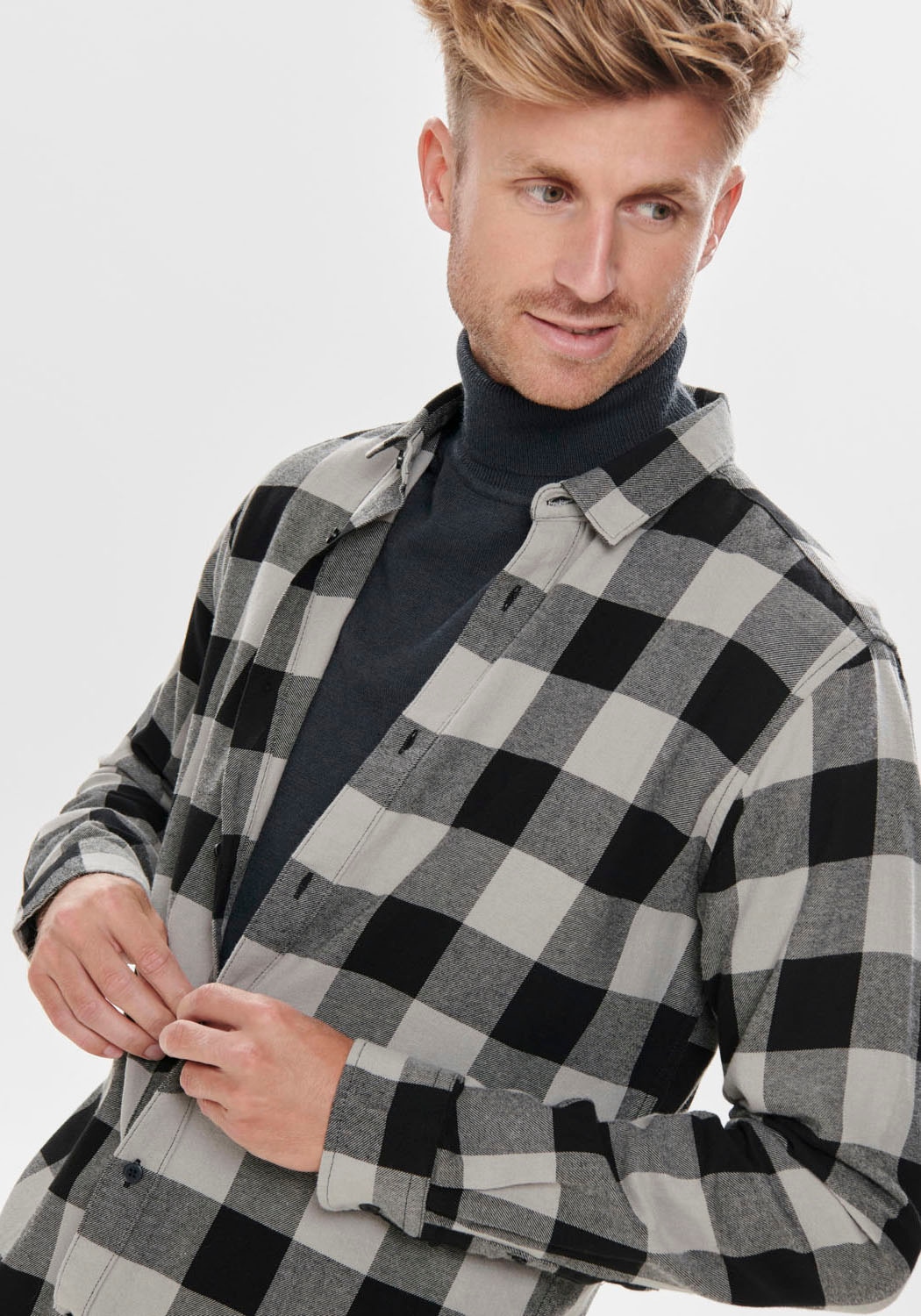 ONLY & SONS Karohemd »GUDMUND LS CHECKED SHIRT«