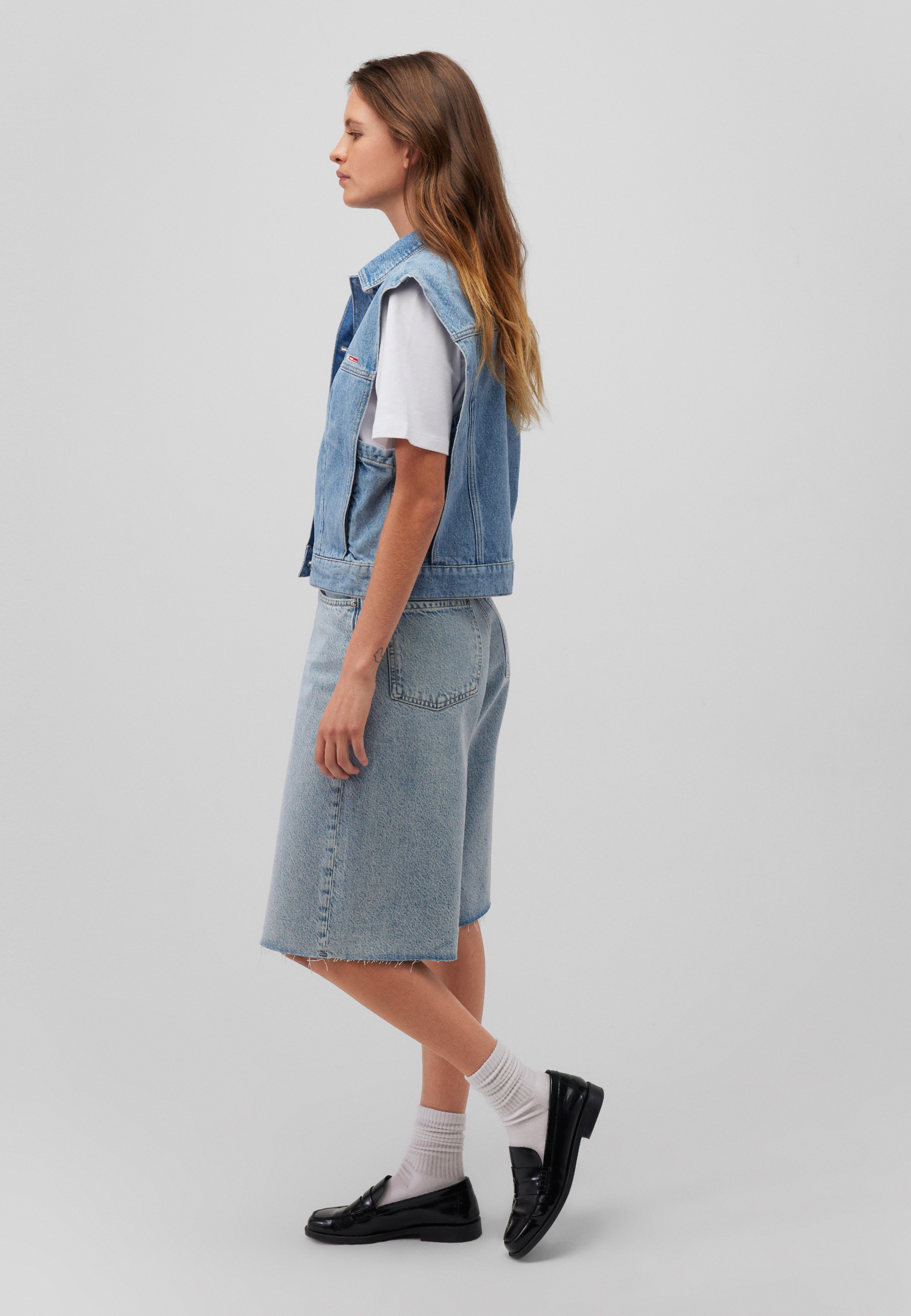 Mavi Jeansjacke »KITA«, Boxy Denim Vest
