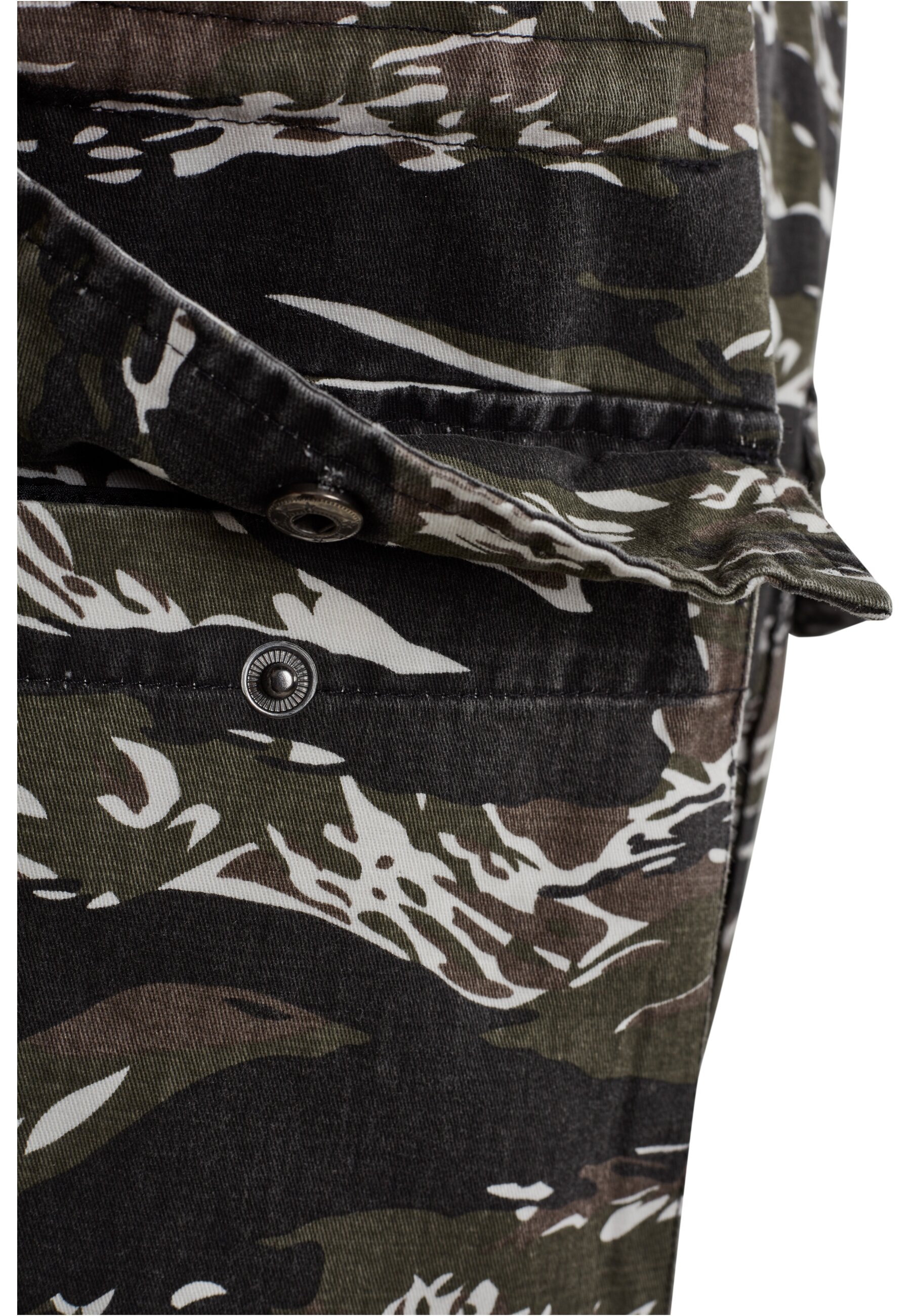 URBAN CLASSICS Allwetterjacke »Urban Classics Herren Tiger Camo Cotton Jacket«, (1 St.), mit Kapuze
