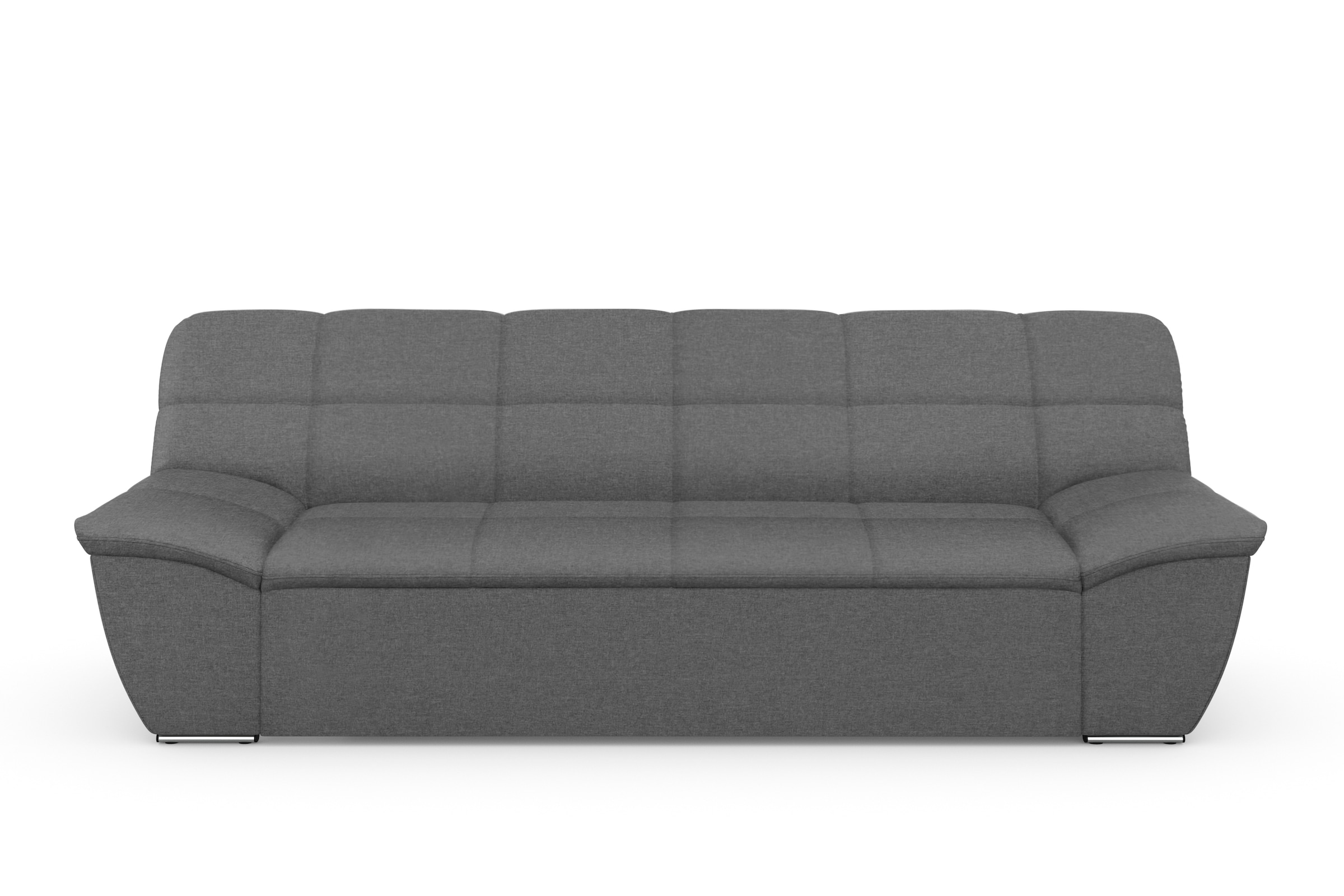 DOMO collection 3-Sitzer »Splash, moderne Steppung im Sitz und Rücken, komfortabel,«, flache Armlehnen zum Entspannen