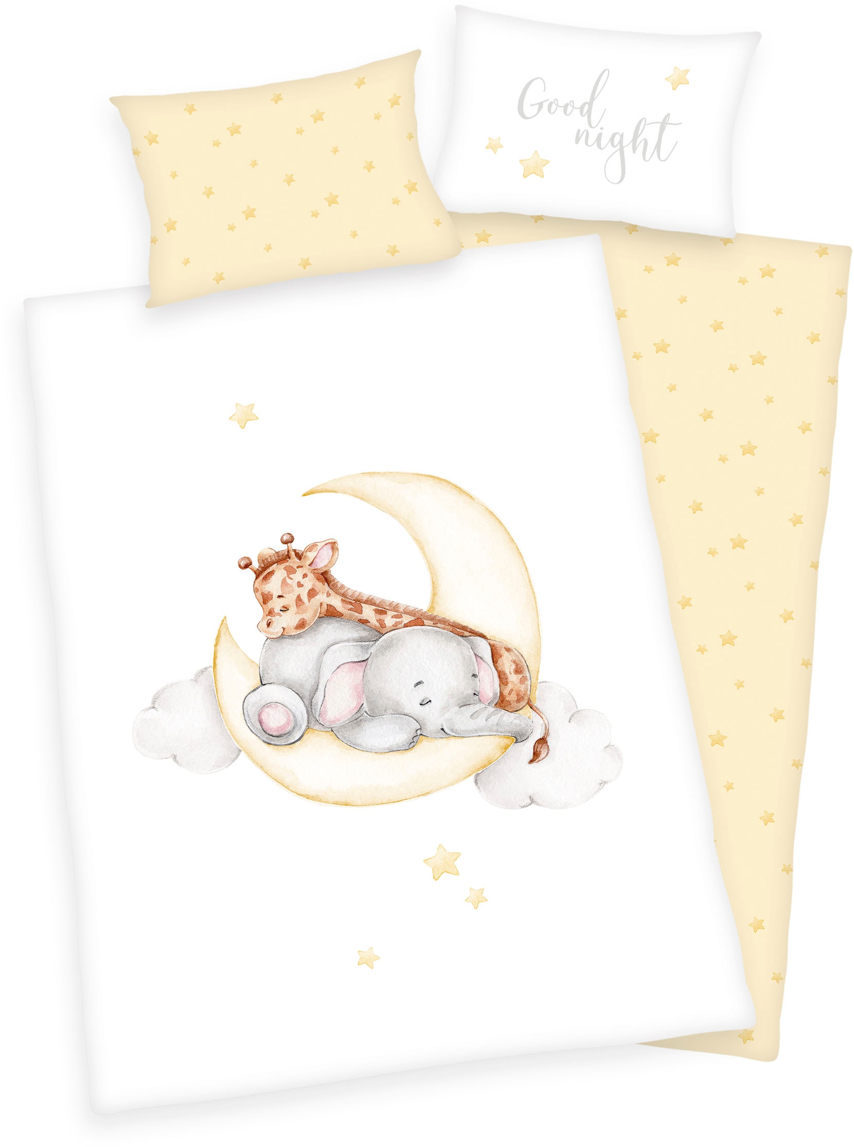 Baby Best Babybettwäsche "Sleeping little Bear", mit liebevollem Motiv