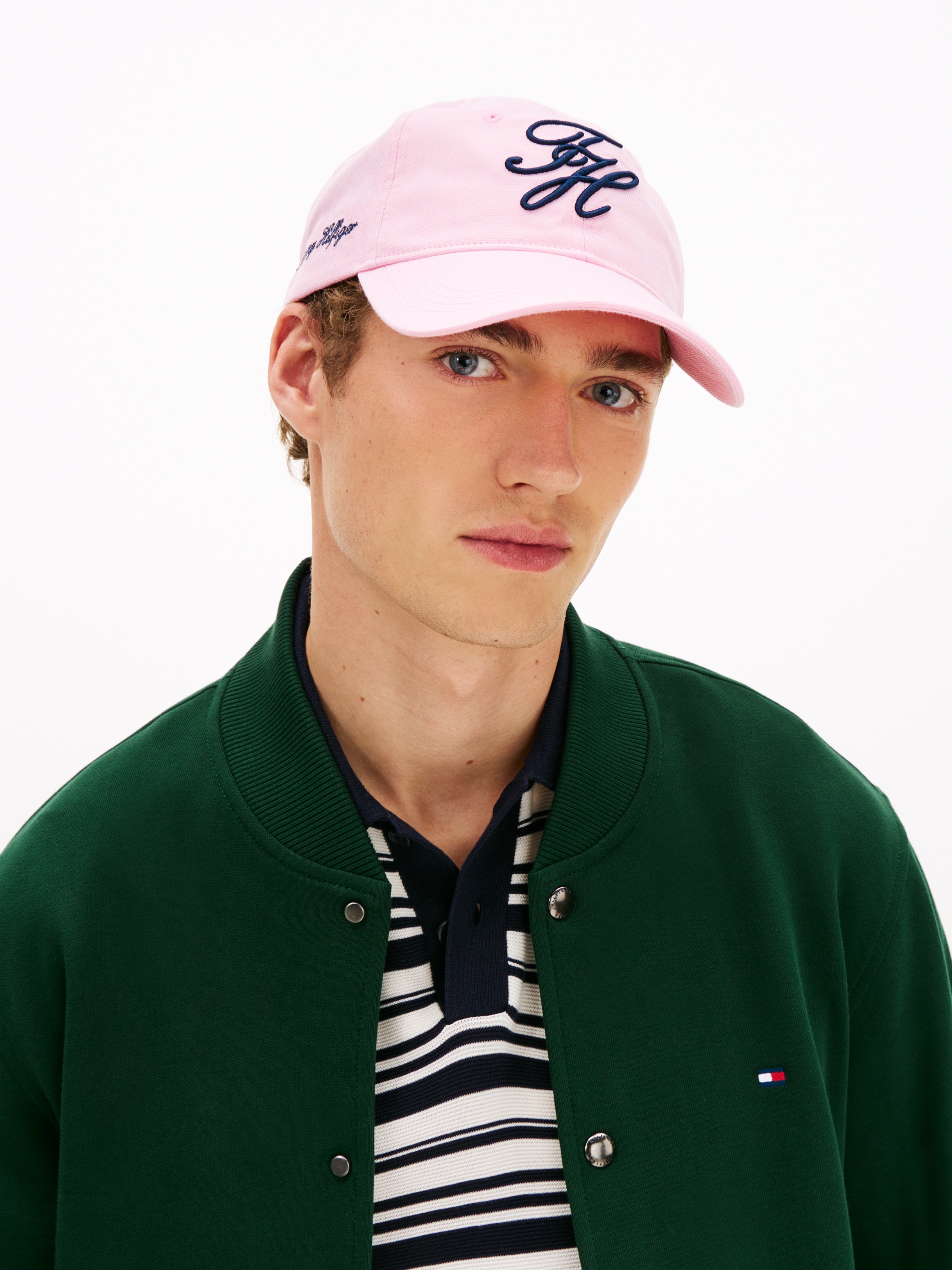 Tommy Hilfiger »TH SCRIPT SOFT 6 PANEL« mit Logo-Stickerei, Umfang 58 cm
