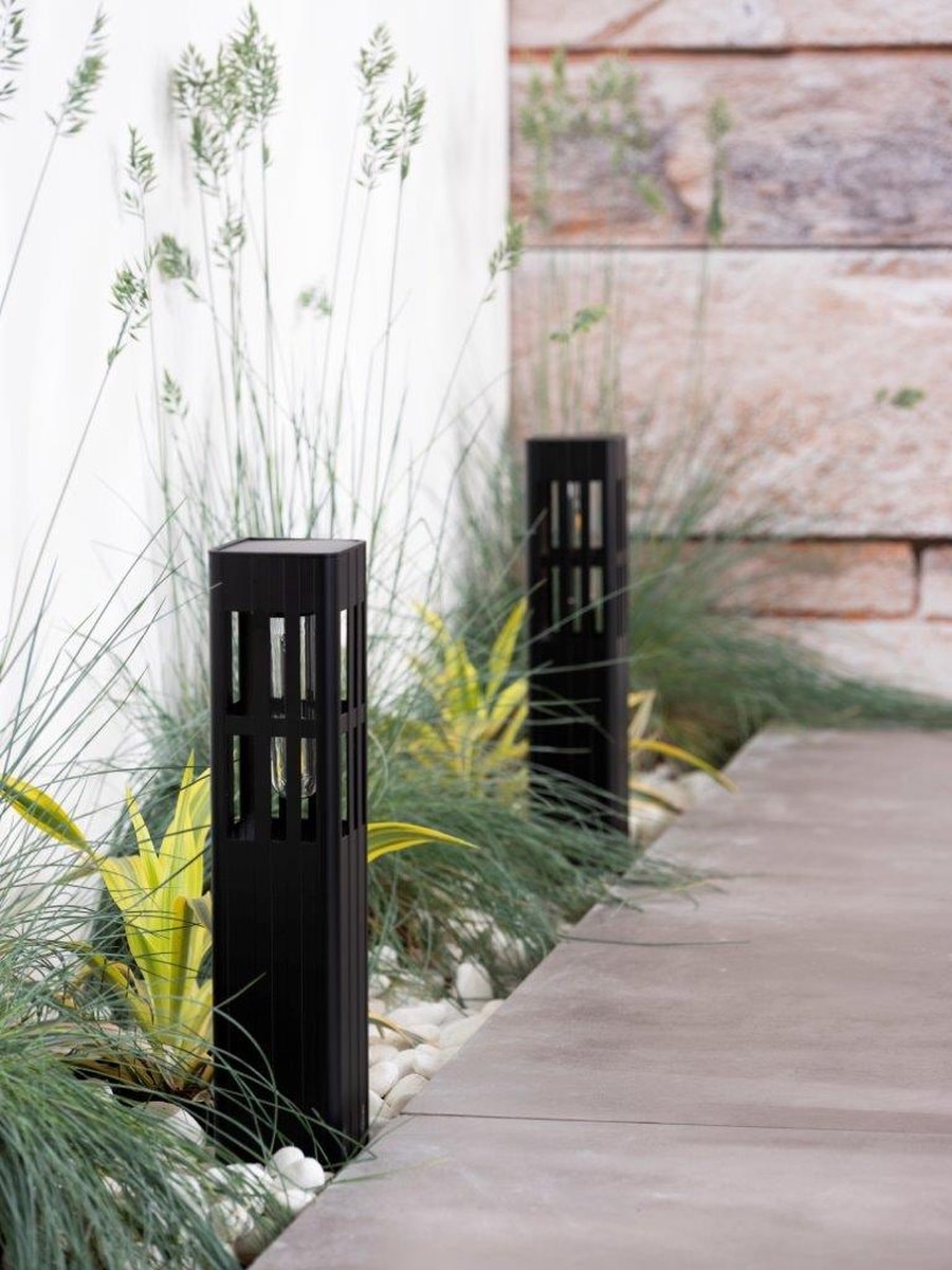 LUXFORM Gartenleuchte »Luxform Solar Florida«, Leuchtmittel LED-Modul | LED fest integriert, LED-Gartenleuchte, Solarenergie, warmweiß, aus Aluminium, IP44