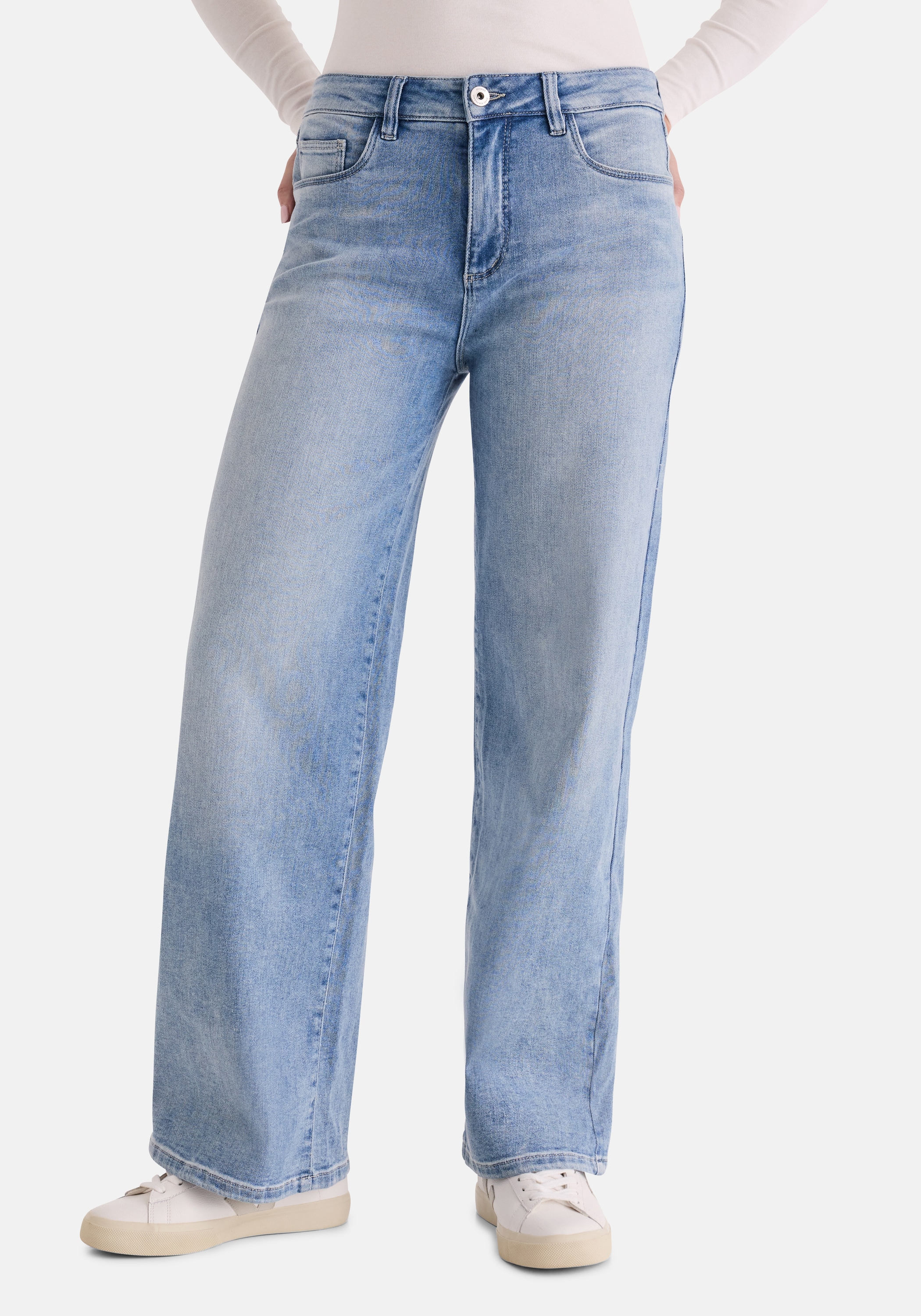 STOOKER WOMEN "MODENA Hose extra Wide Leg" Hose extra Wide Leg für Damen
