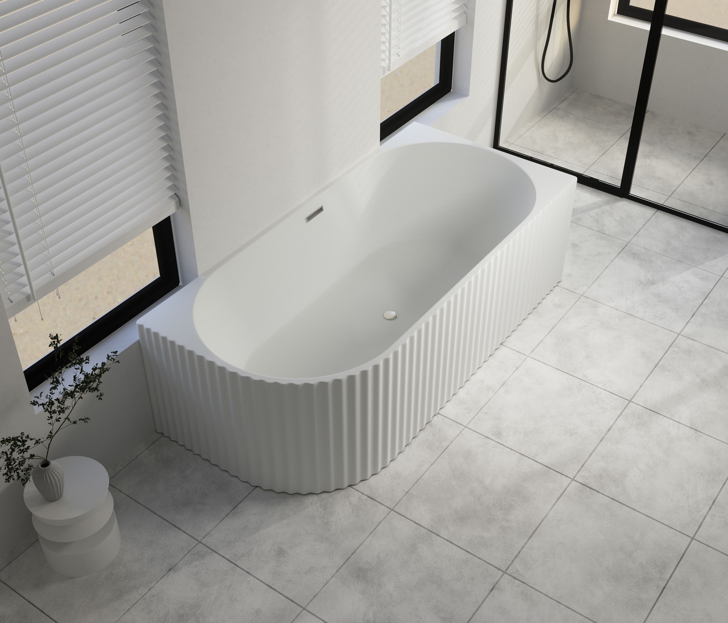 Sanotechnik Badewanne »BALI RECHTS«, 170x80x56 cm, Acryl