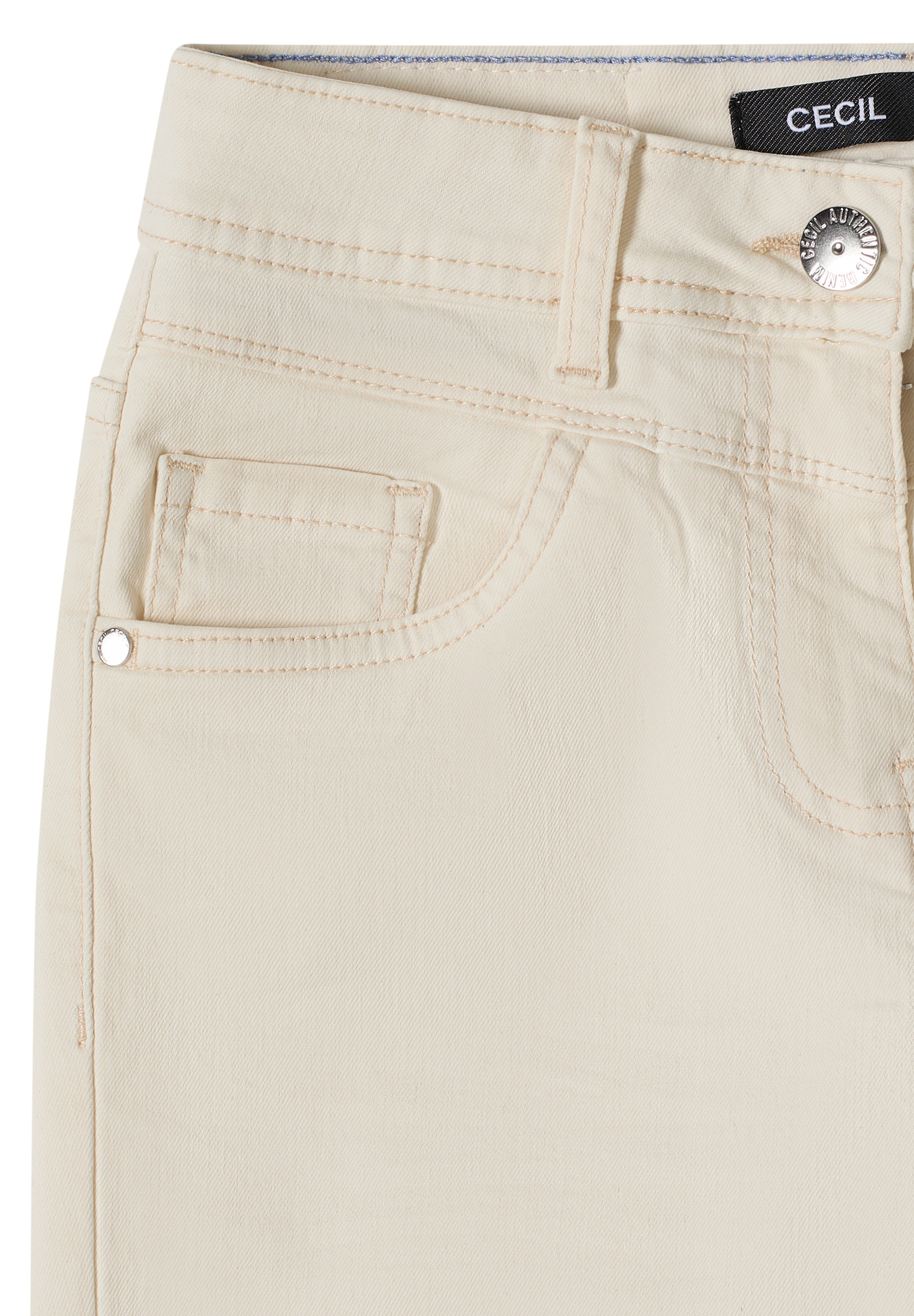 Thumbnail - Cecil Comfort-fit-Jeans High Waist