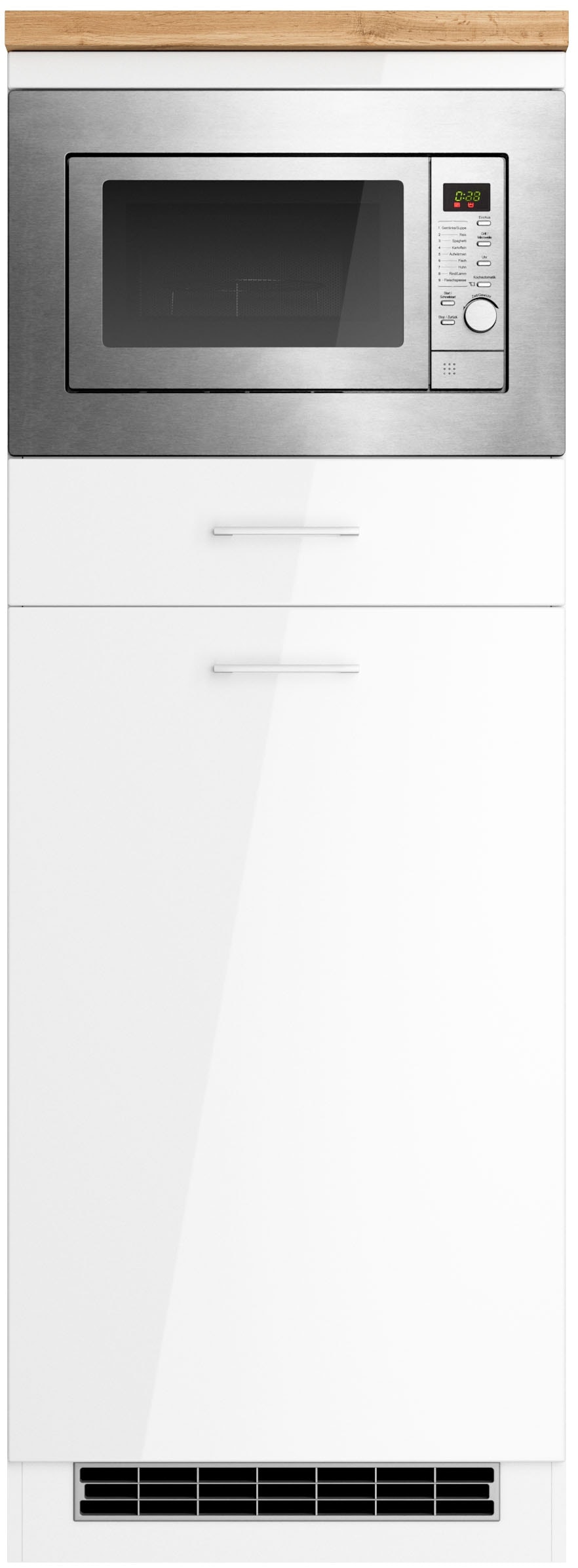 KOCHSTATION Backofen/Kühlumbauschrank "KS-Milan" Mikrowellen-Kühlschrankumb günstig online kaufen