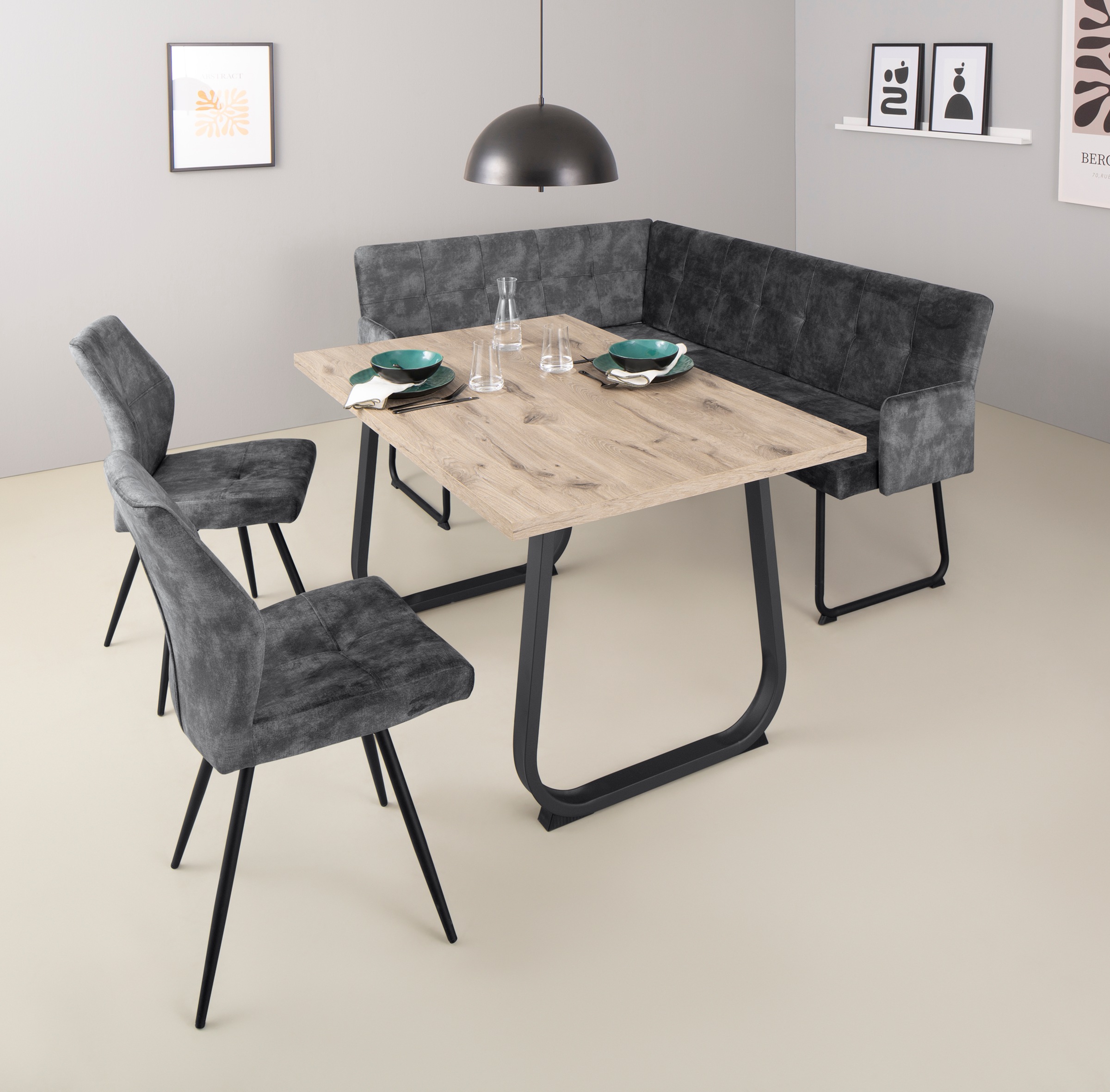 HELA Esszimmerstuhl "JANINA" (Set) 2 Stk.360 drehbar günstig online kaufen