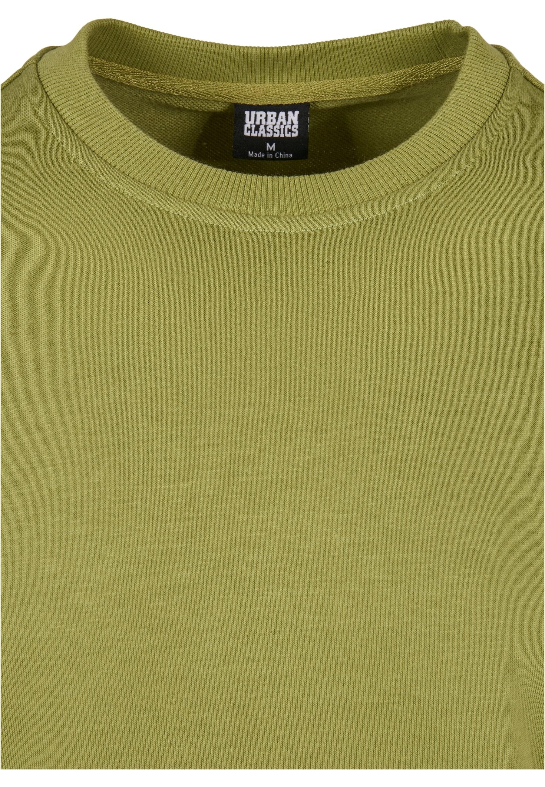 URBAN CLASSICS Rundhalspullover »Urban Classics Herren Basic Terry Crew«, (1 tlg.)