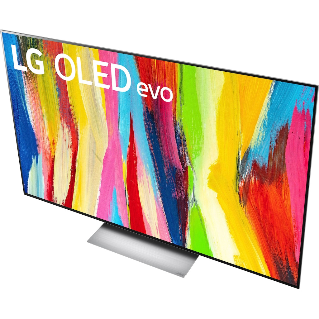 LG OLED-Fernseher »OLED65C22LB«, 164 cm/65 Zoll, 4K Ultra HD, Smart-TV, OLED evo, bis zu 120Hz, α9 Gen5 4K AI-Prozessor, Twin Triple Tuner