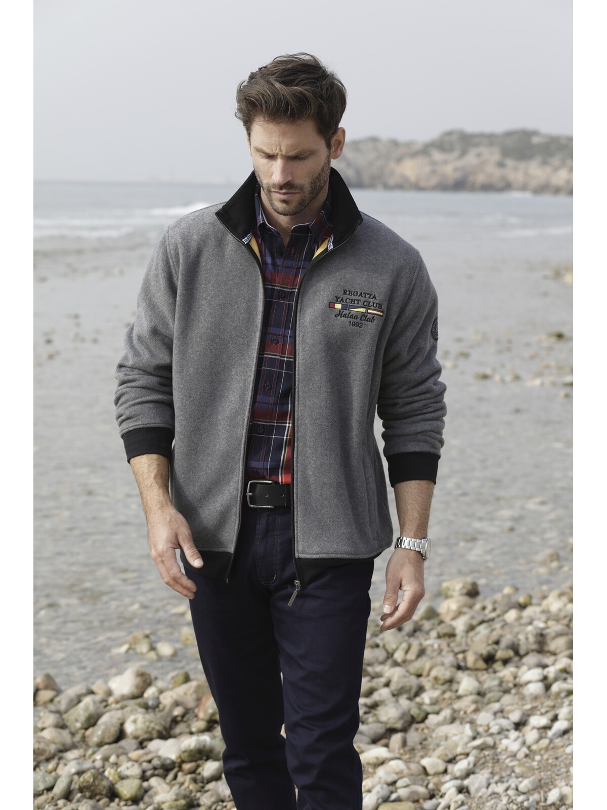 Babista Sweatjacke »Fleecejacke FIORILATO«, mit Brust-Stickerei