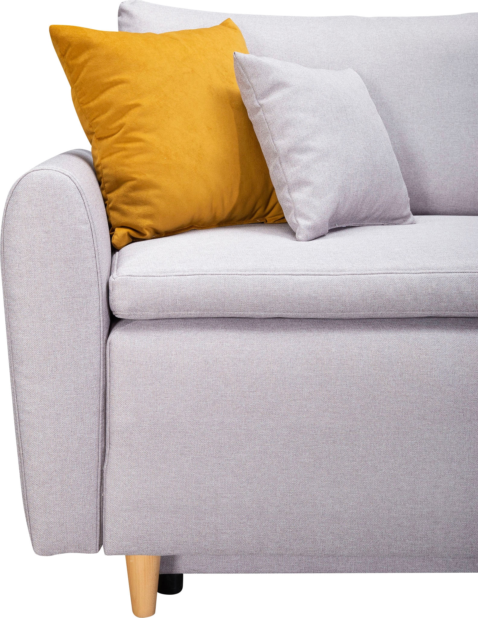 INOSIGN Schlafsofa »Anika«, mit Boxspringaufbau, Bettfunktion & Bettkasten, Dauerschlafsofa