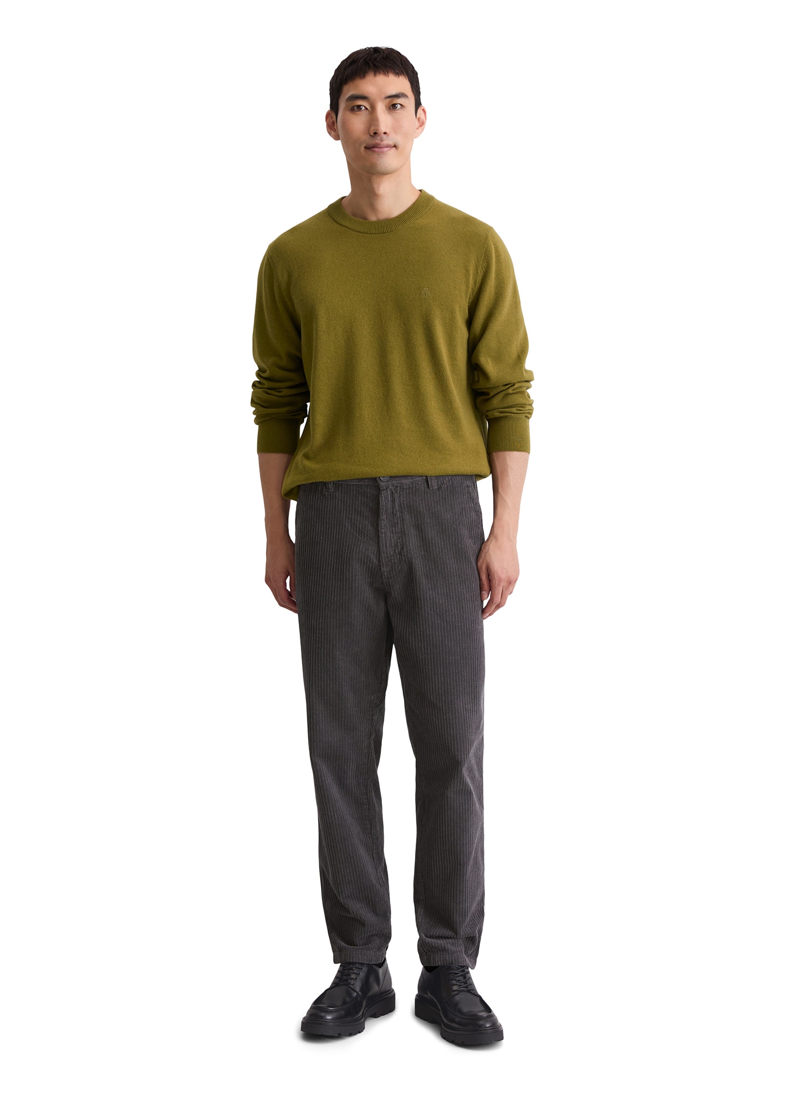 Marc O'Polo Strickpullover »aus softem Bio-Bauwoll-Schurwoll-Mix«