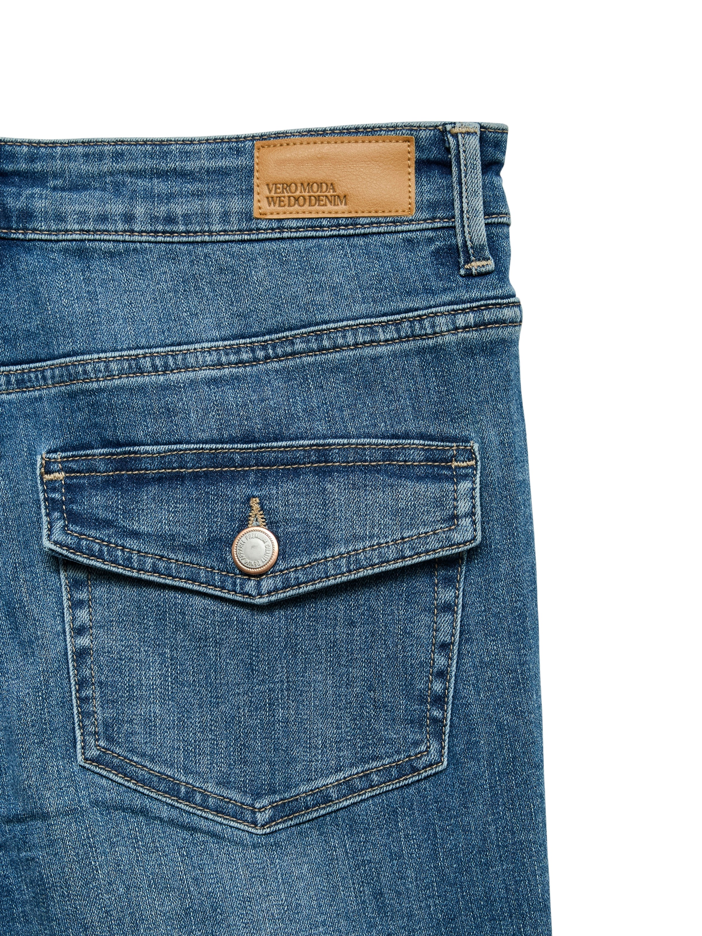 Vero Moda Bootcut-Jeans »VMFLASH MR FLARED POCKET JNS RA3042 NOOS«