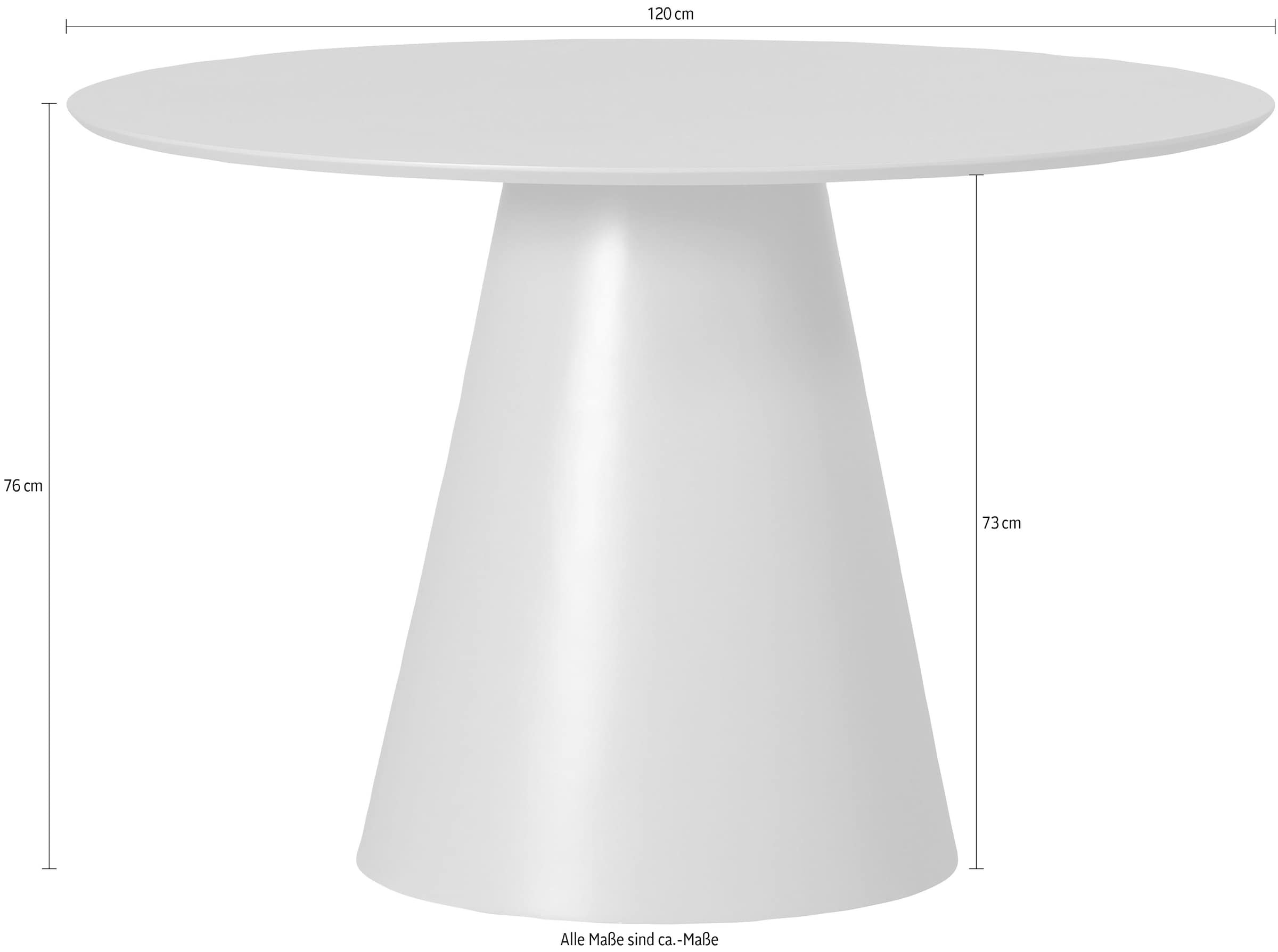 WOOOD Esstisch »Jorre«, genügend Platz für 4-5 Personen, H 76 cm x Ø 120 cm