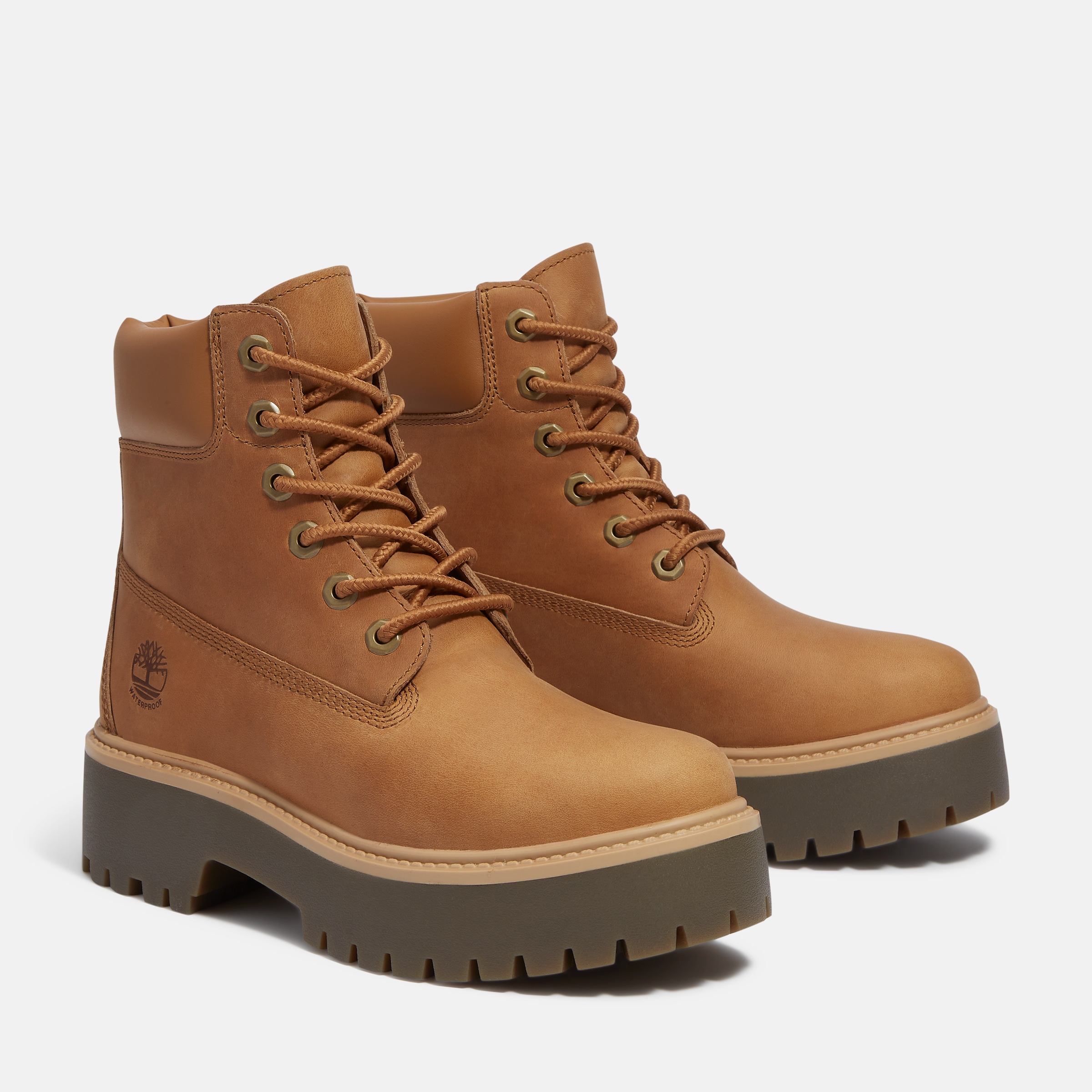 Timberland Schnürboots »STONE STREET6 INCH LACE UP WATERPROOF BOOT«, Winterstiefel, Schnürstiefel, Winterschuhe, wasserdicht
