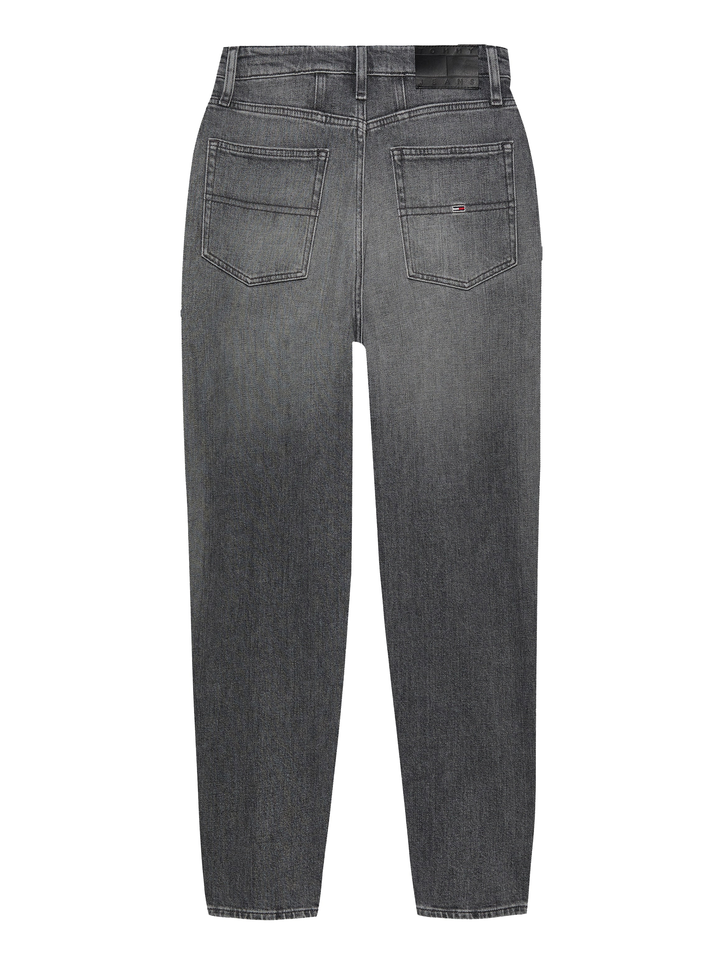 Tommy Jeans Mom-Jeans »High waist - Mom-Jeans Tapered«, mit Logo-Stickereien, in knöchelfreier Länge